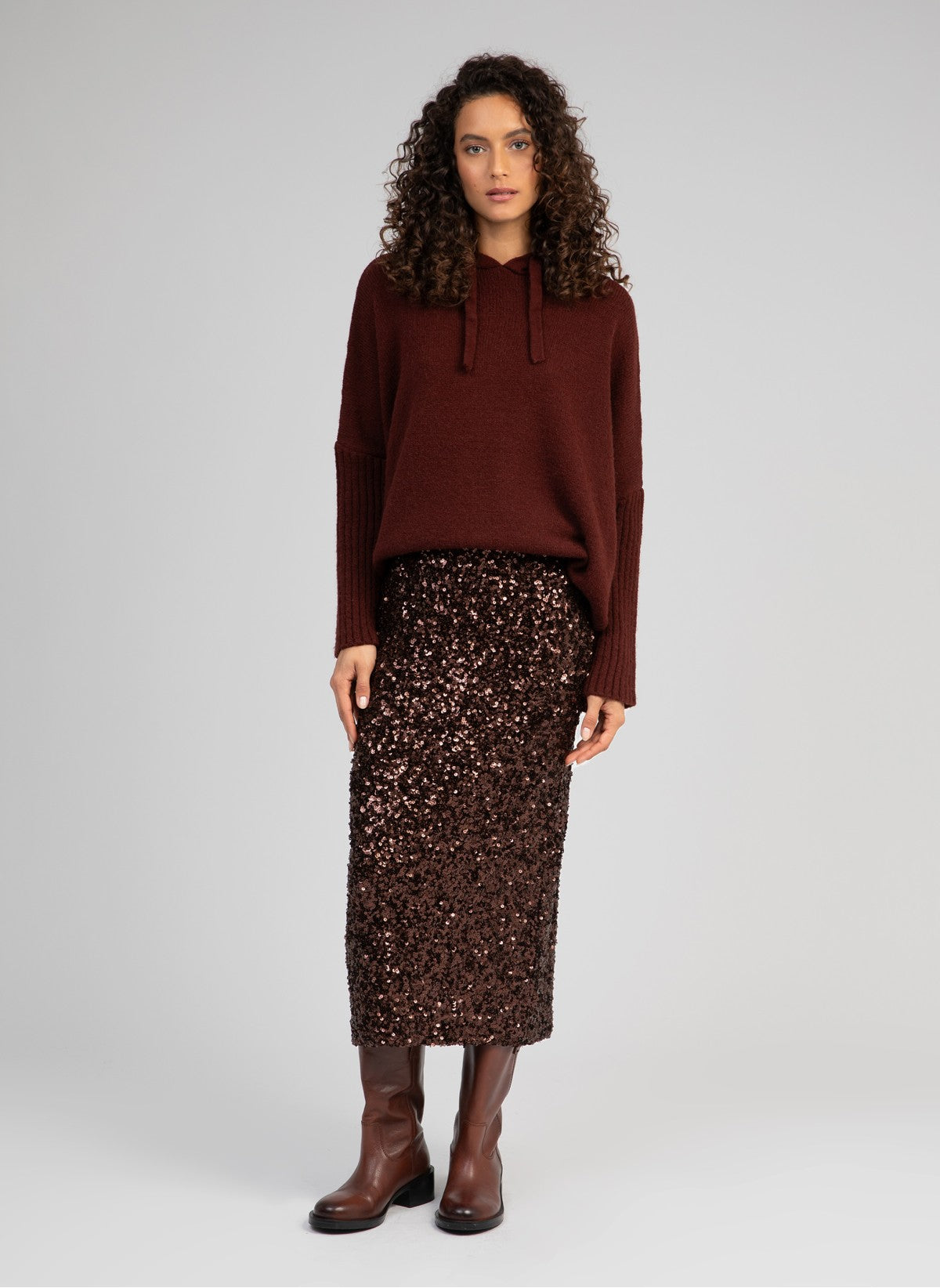 JUPE MIDI JURYLA cafe