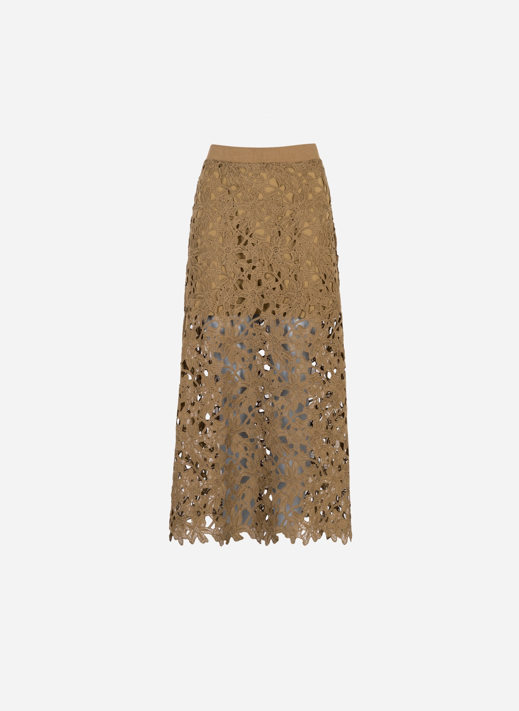 JUVY MIDI SKIRT olive