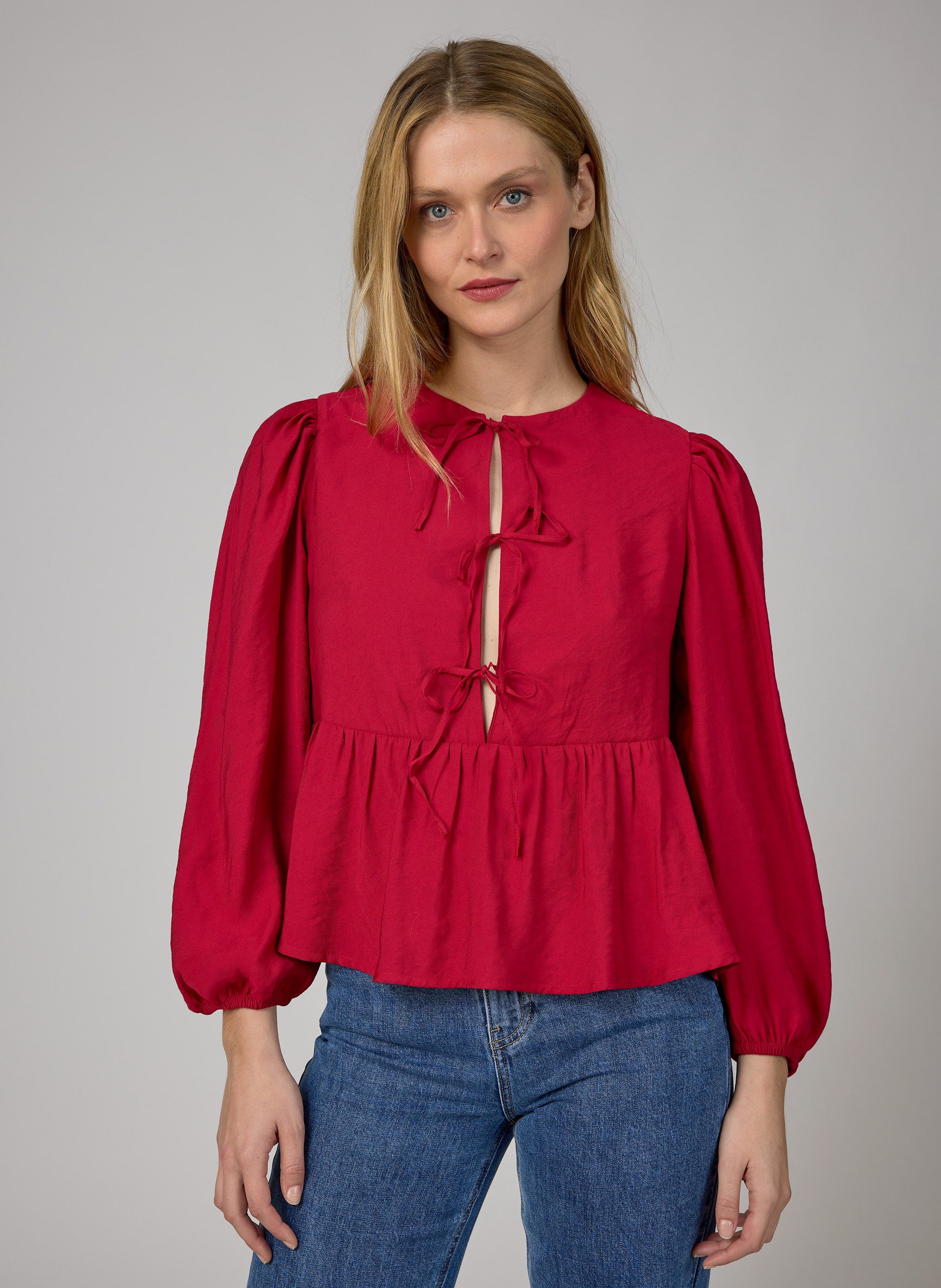 BLOUSE KANY rouge