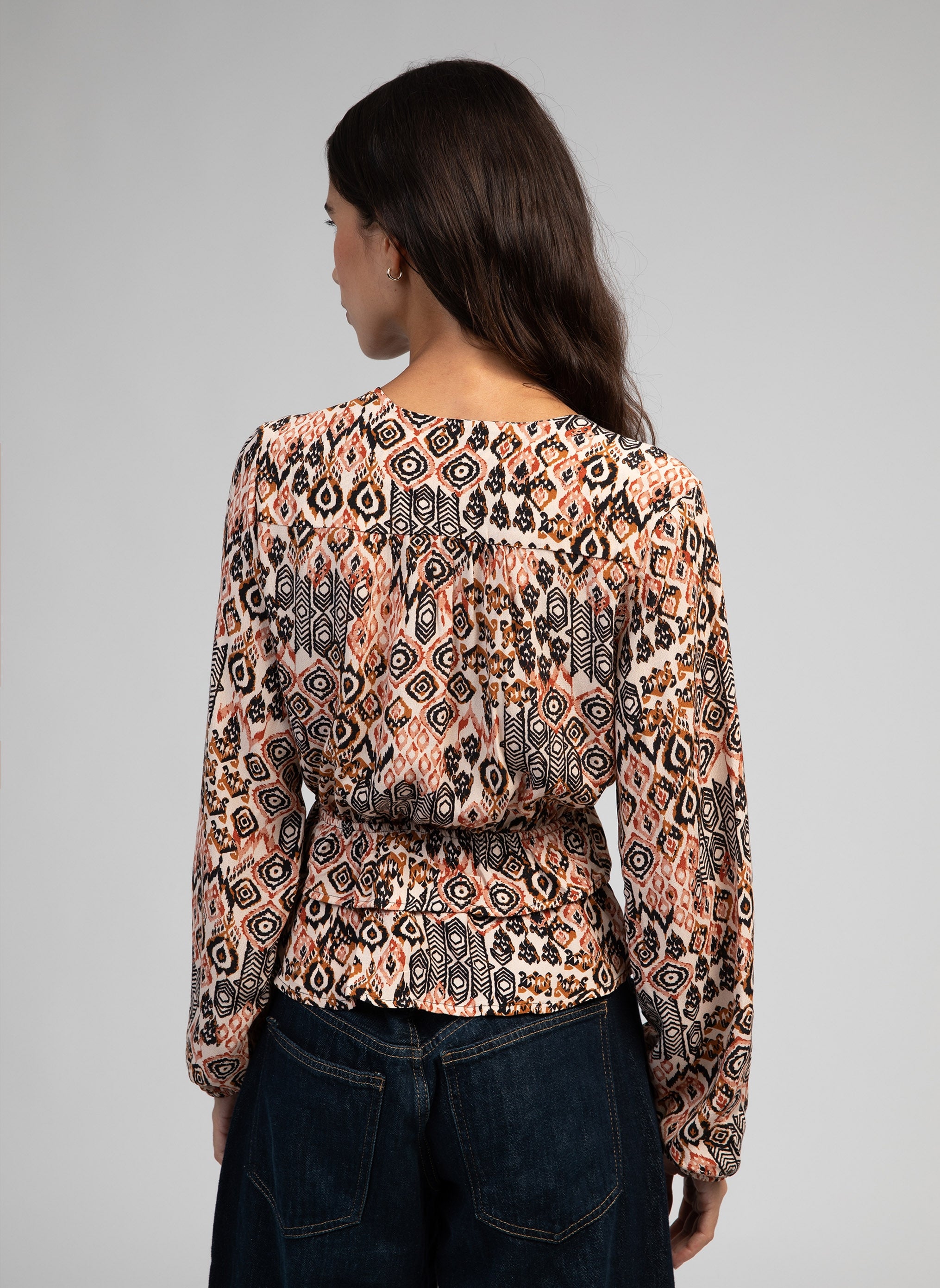 BLOUSE KAZINA belita powder