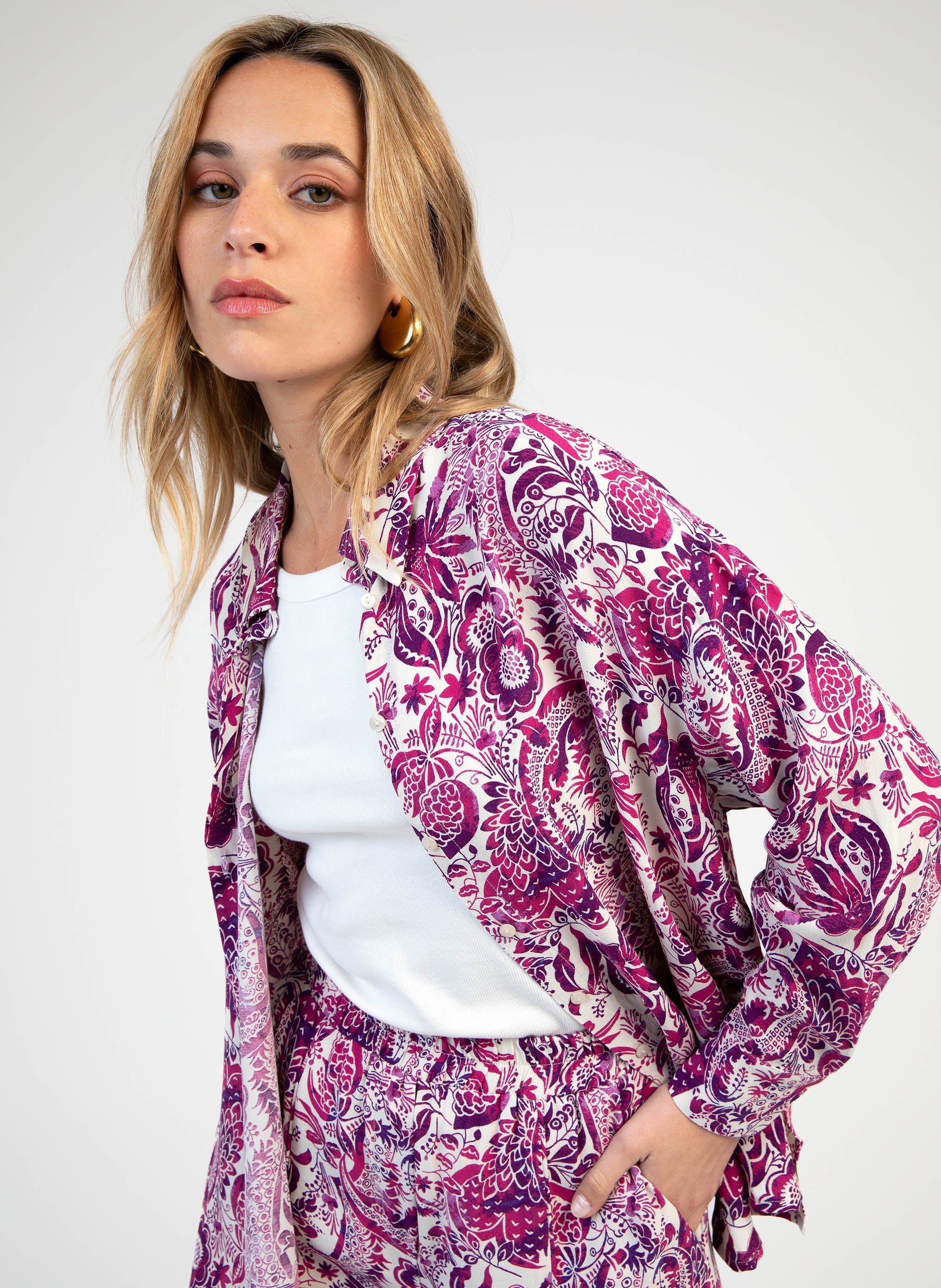 KEMA SHIRT amandine purple