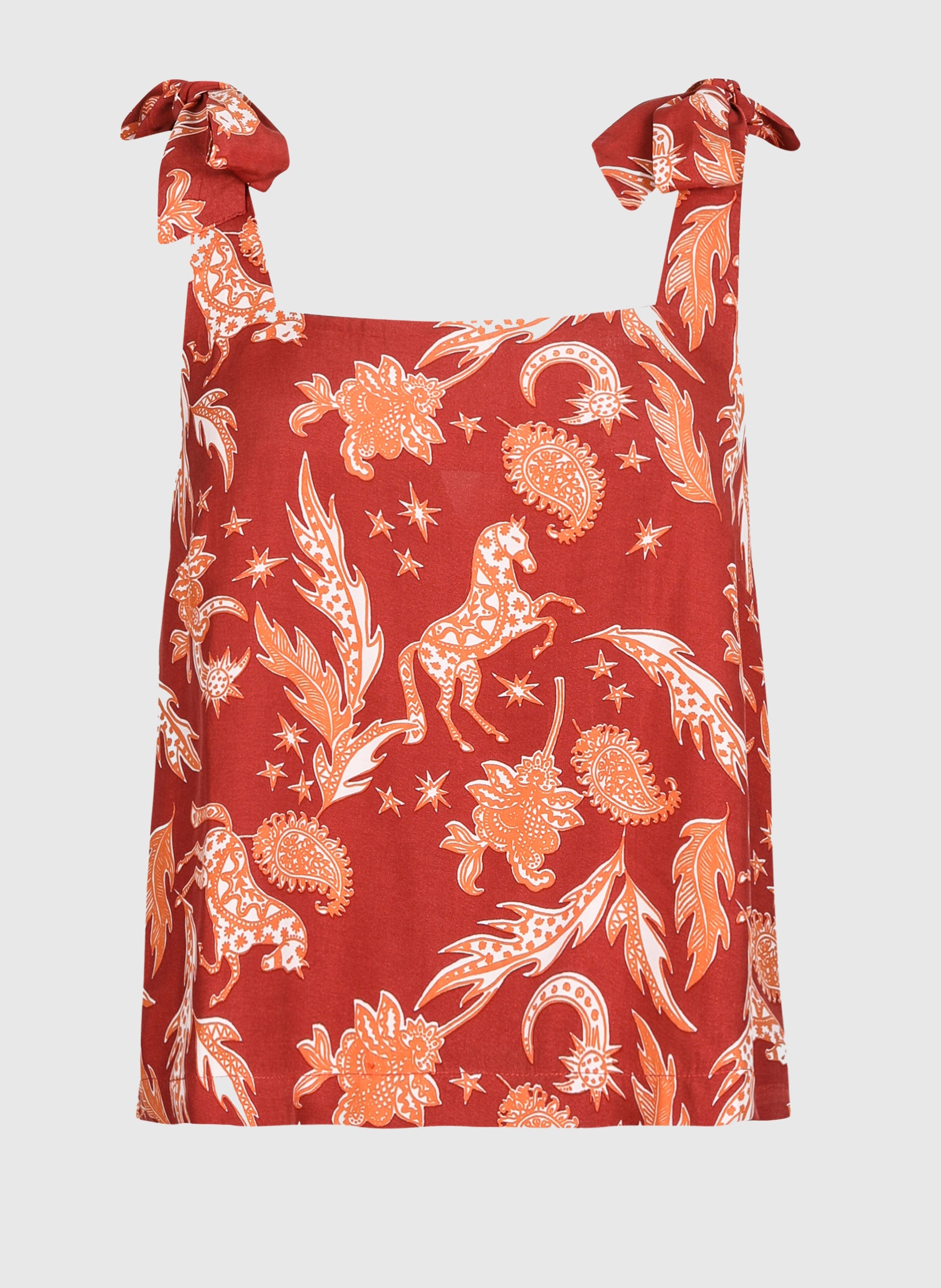 DEBARDEUR KUNO fleche terracotta