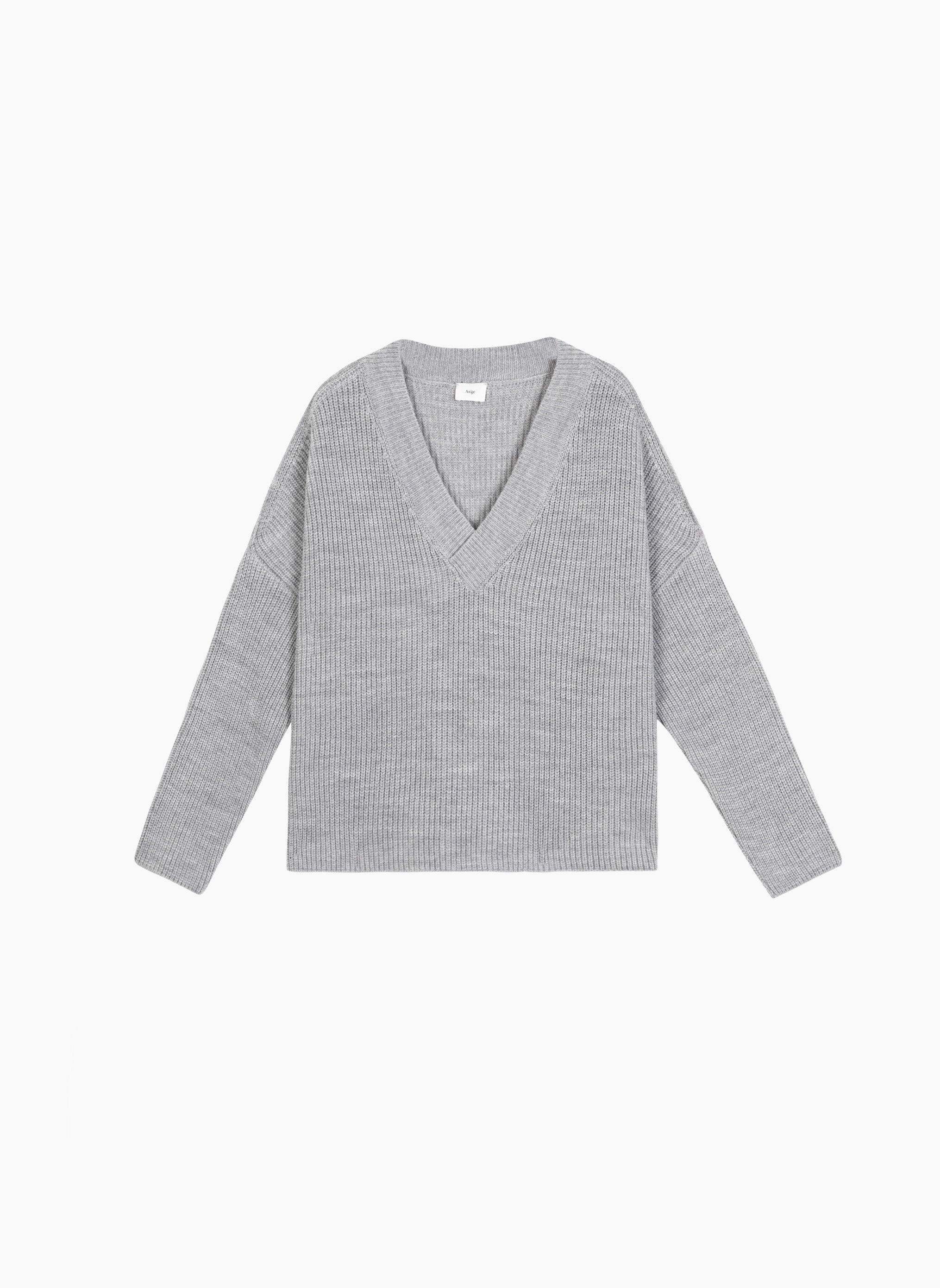 PULL LADEMETER gris chine