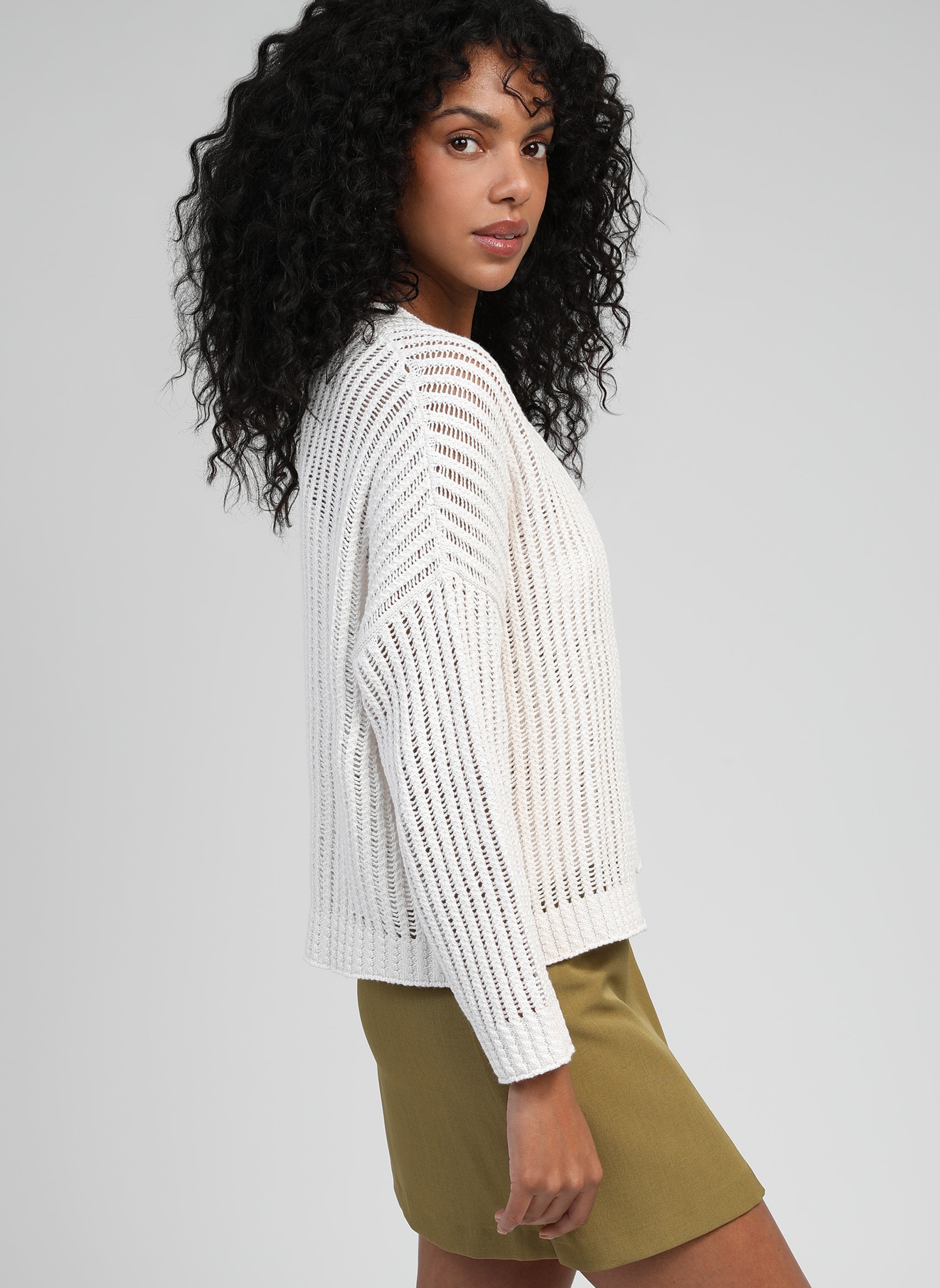 LANIRA CARDIGAN crudo