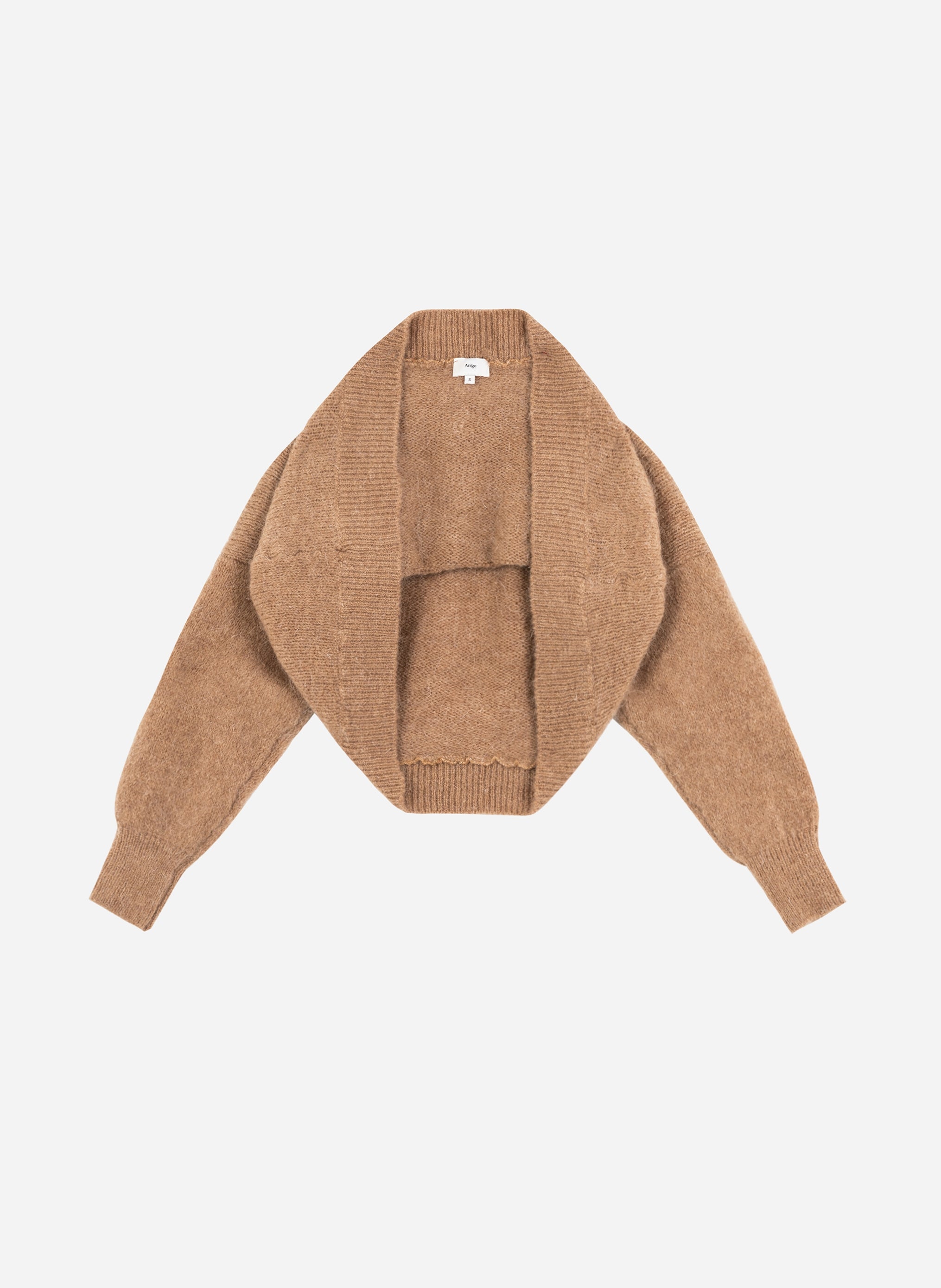 CARDIGAN LEBOLERO camel