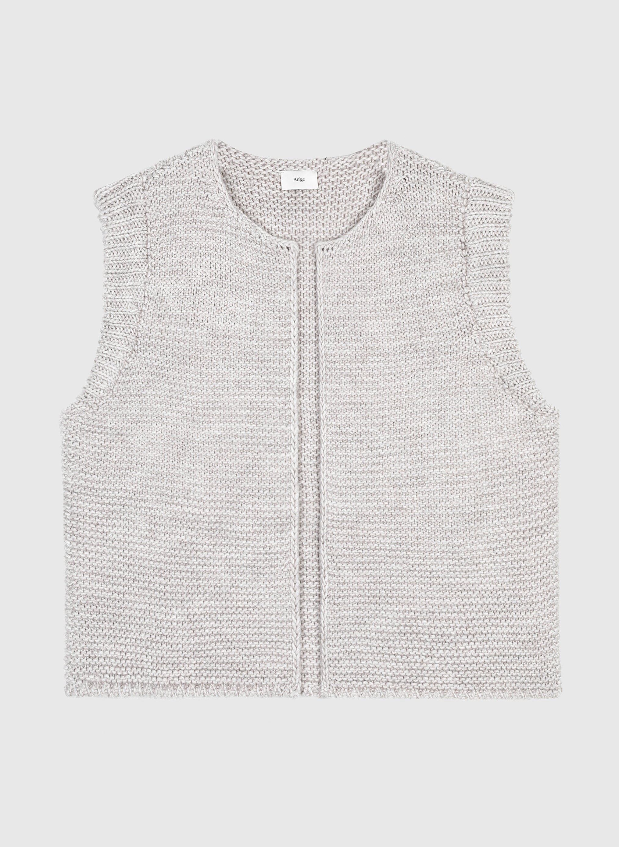 CARDIGAN SANS MANCHE LEGRINGOU lin