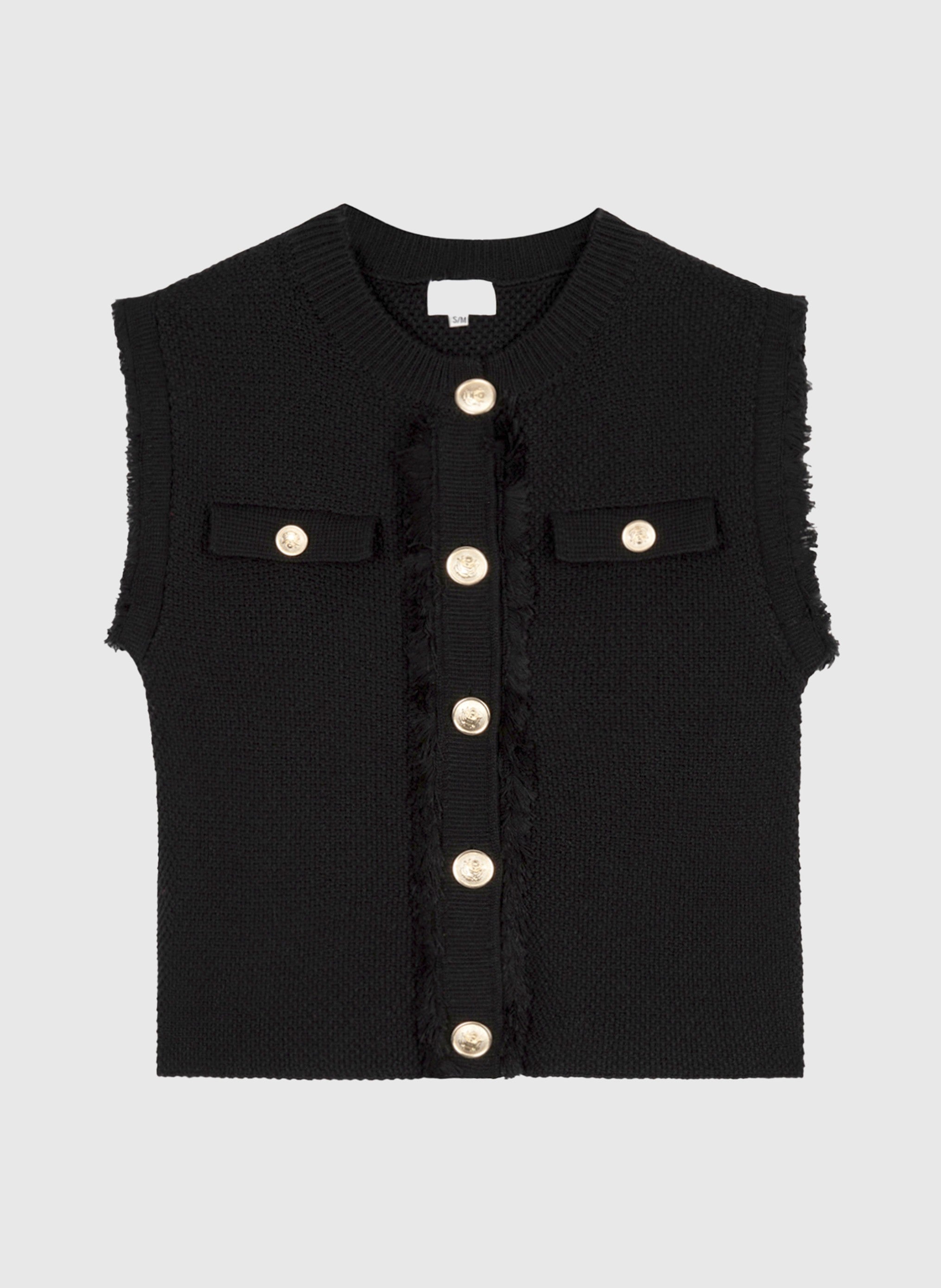 CARDIGAN LEVAYANI noir