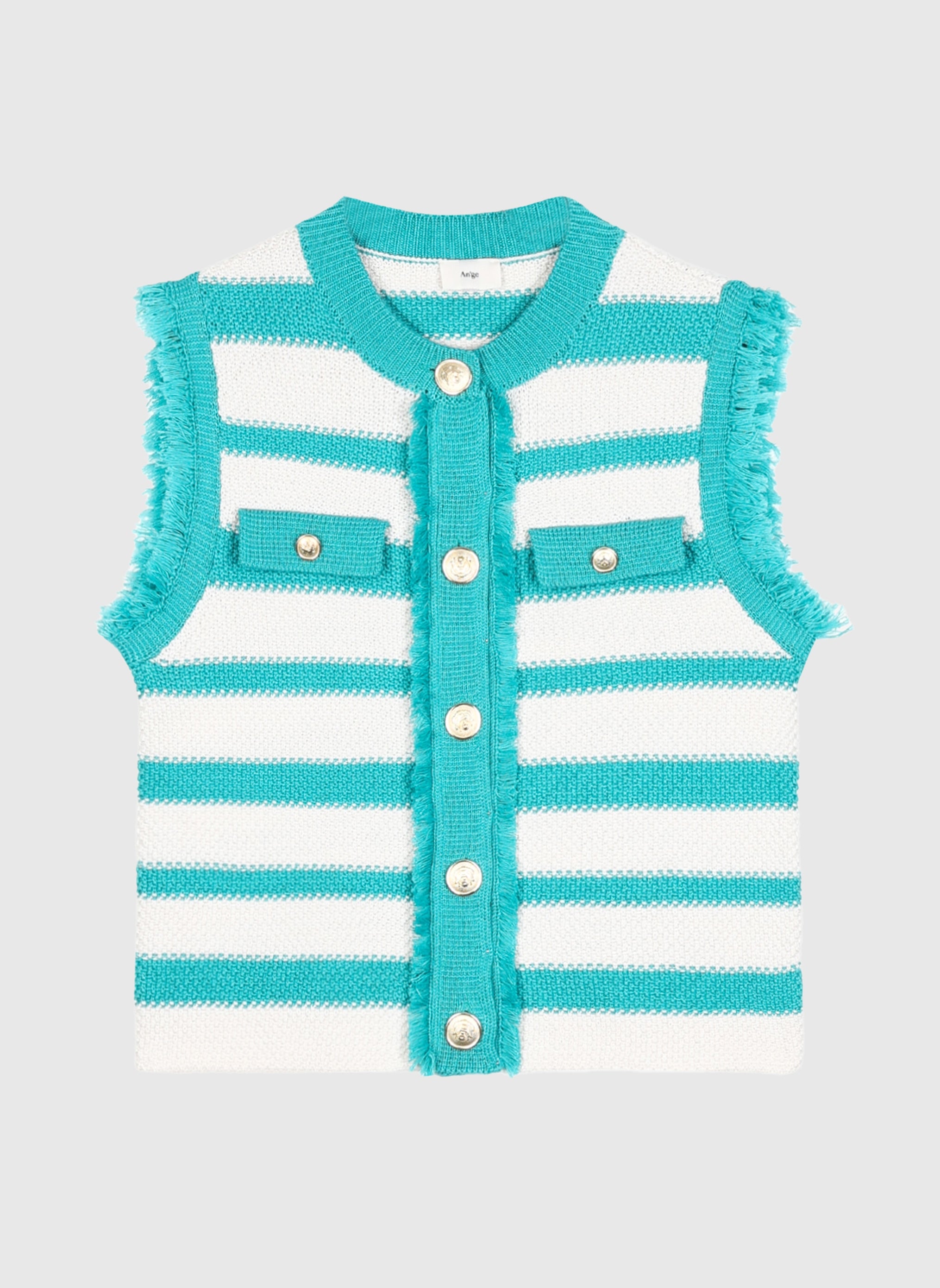 CARDIGAN LEVAYANIRI turquoise