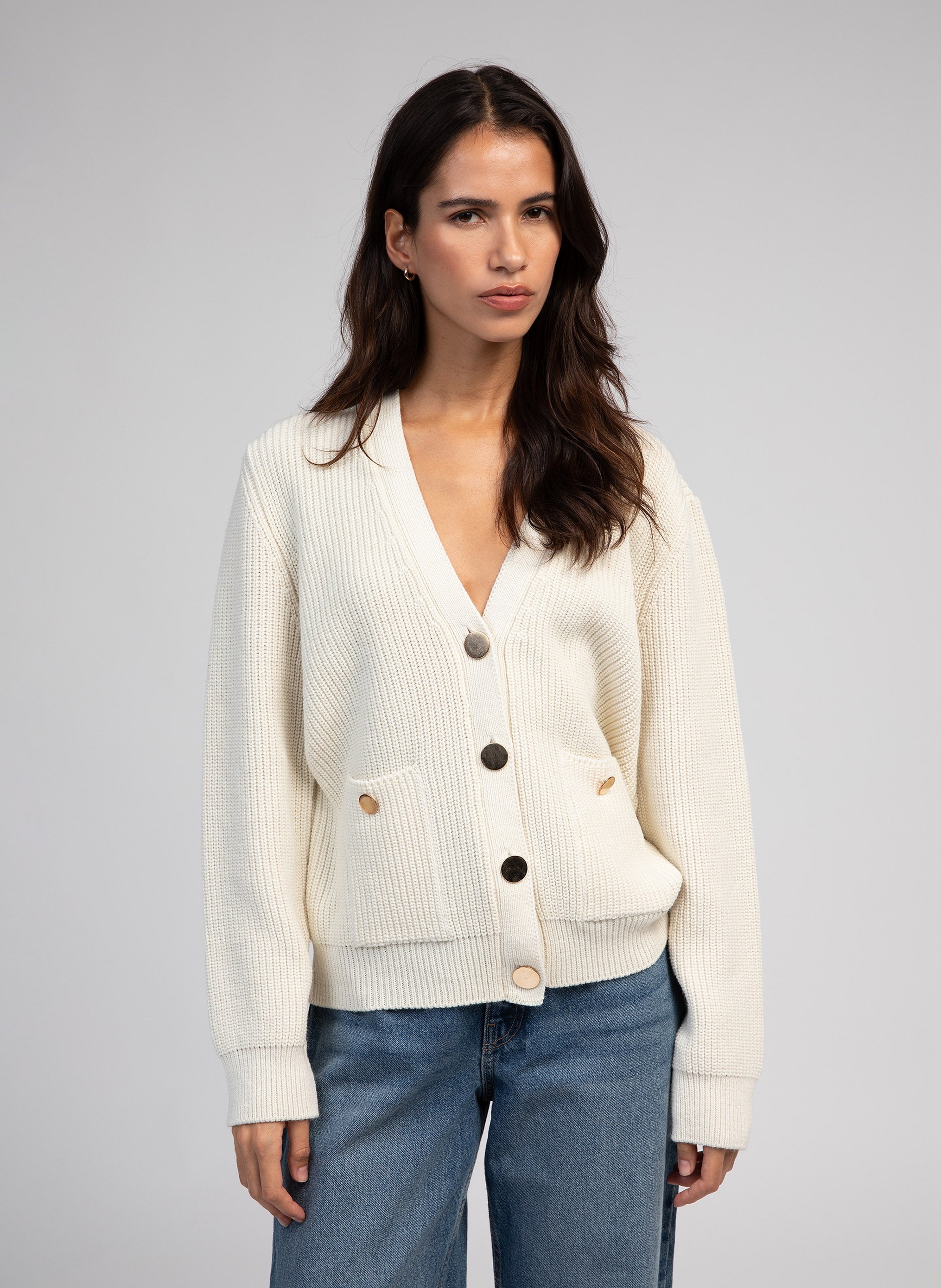 CARDIGAN LEVENUS ecru