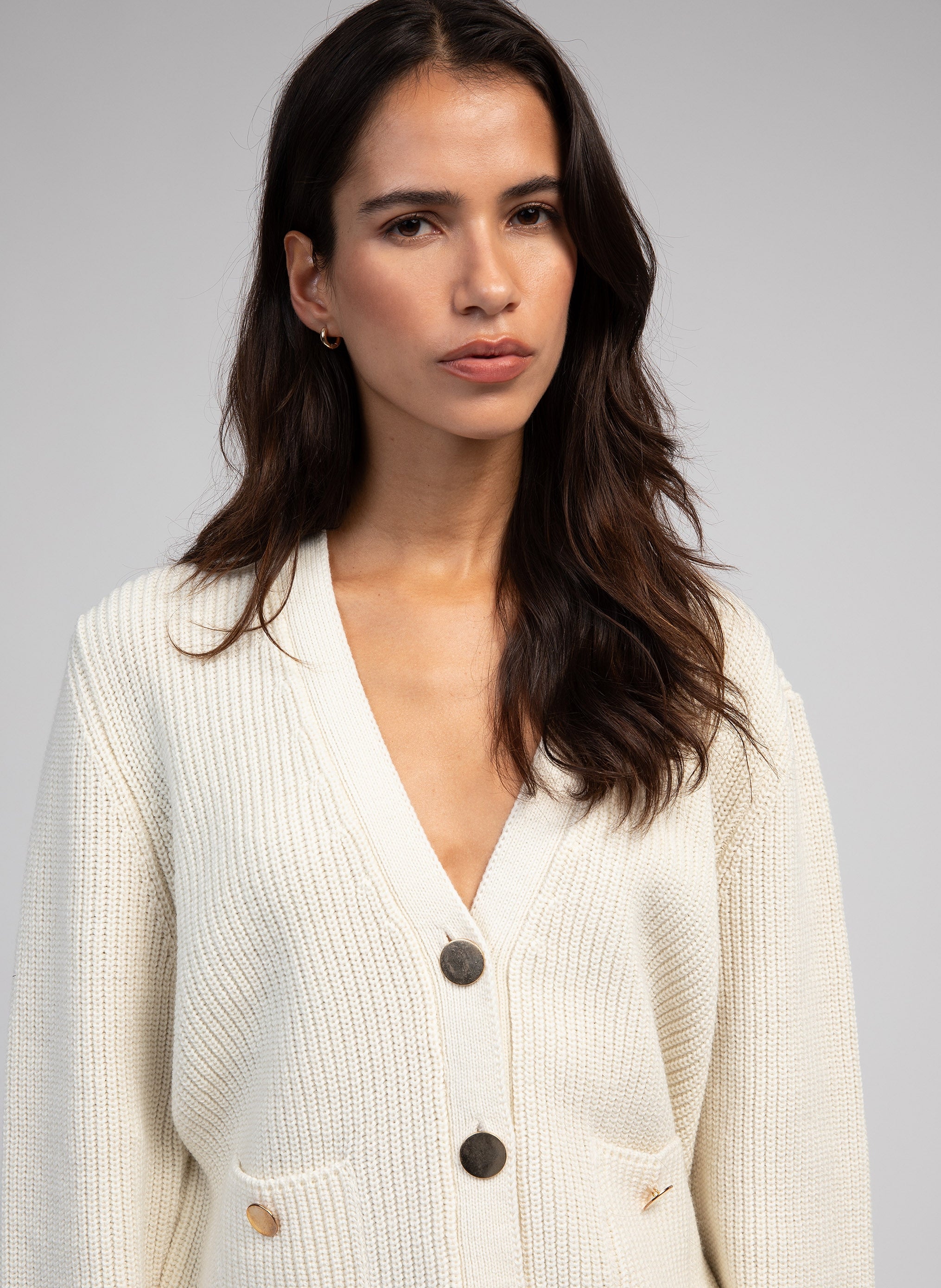 CARDIGAN LEVENUS ecru