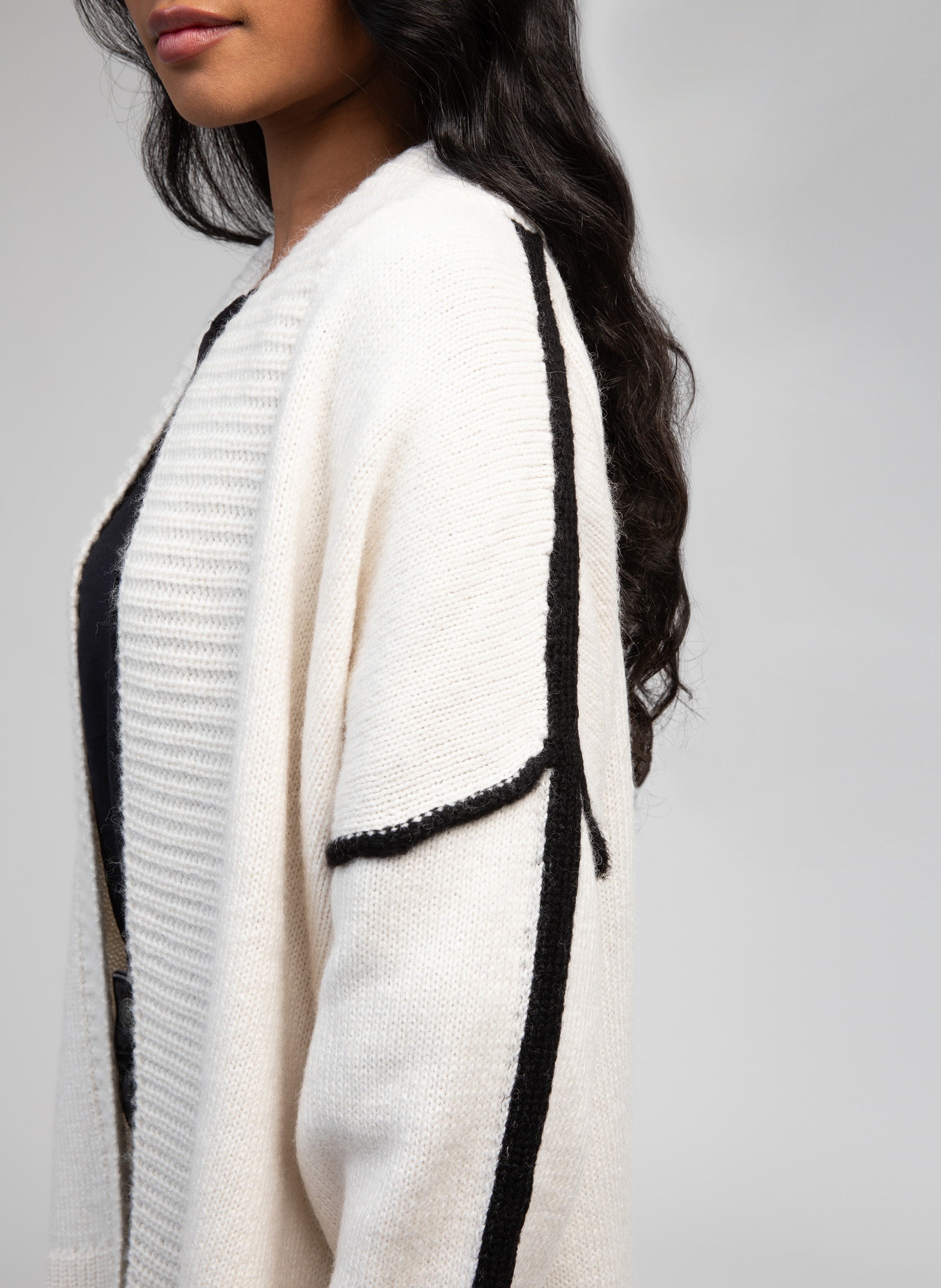 CARDIGAN LOURANOS off white