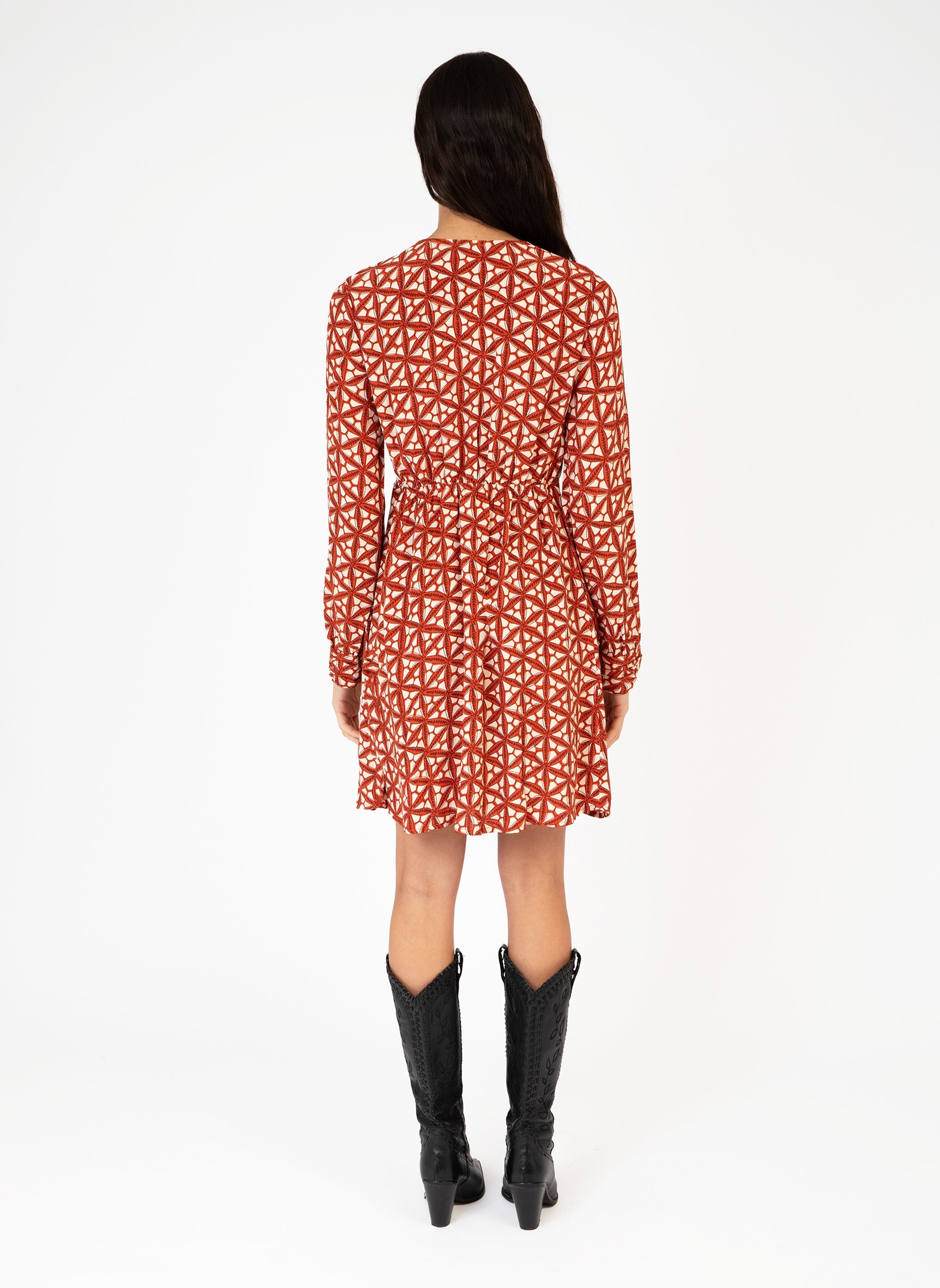 ROBE COURTE MALABANY badiane caramel