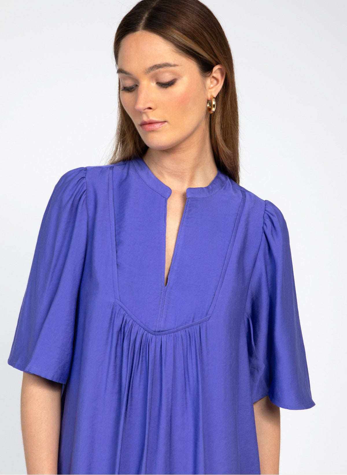 ROBE COURTE MANEZA iris