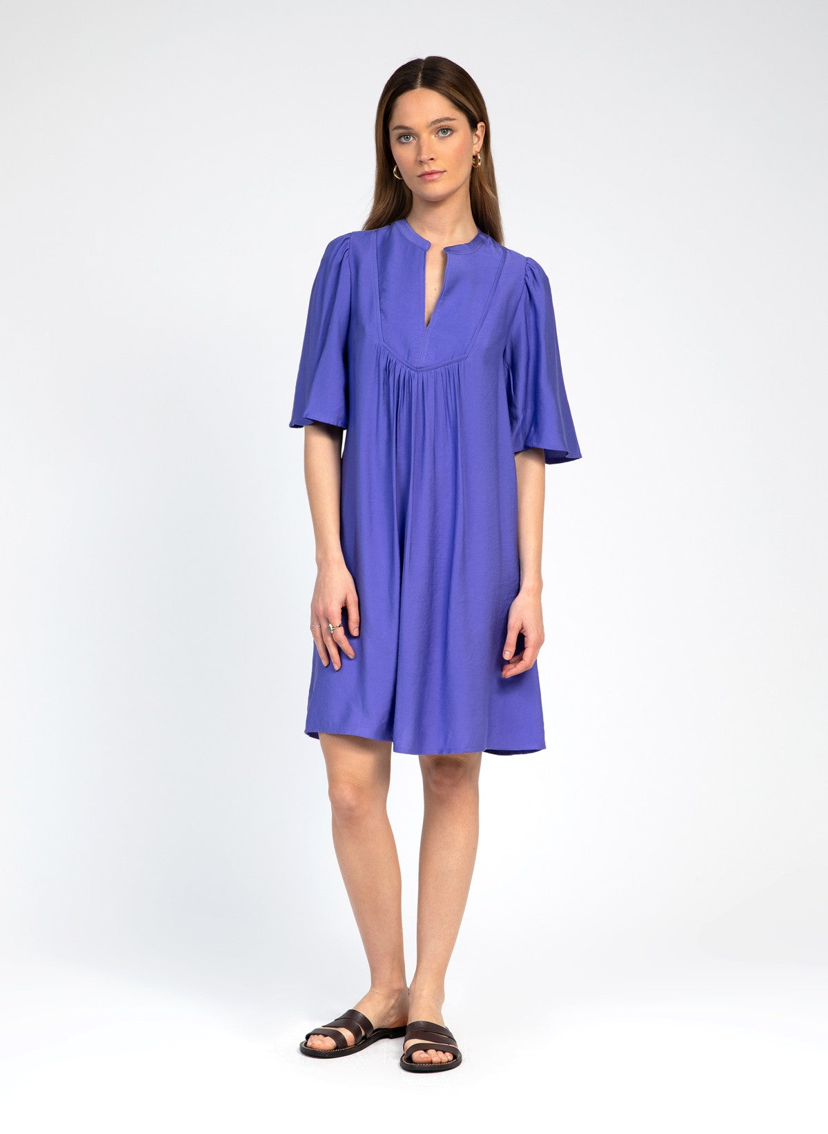 ROBE COURTE MANEZA iris