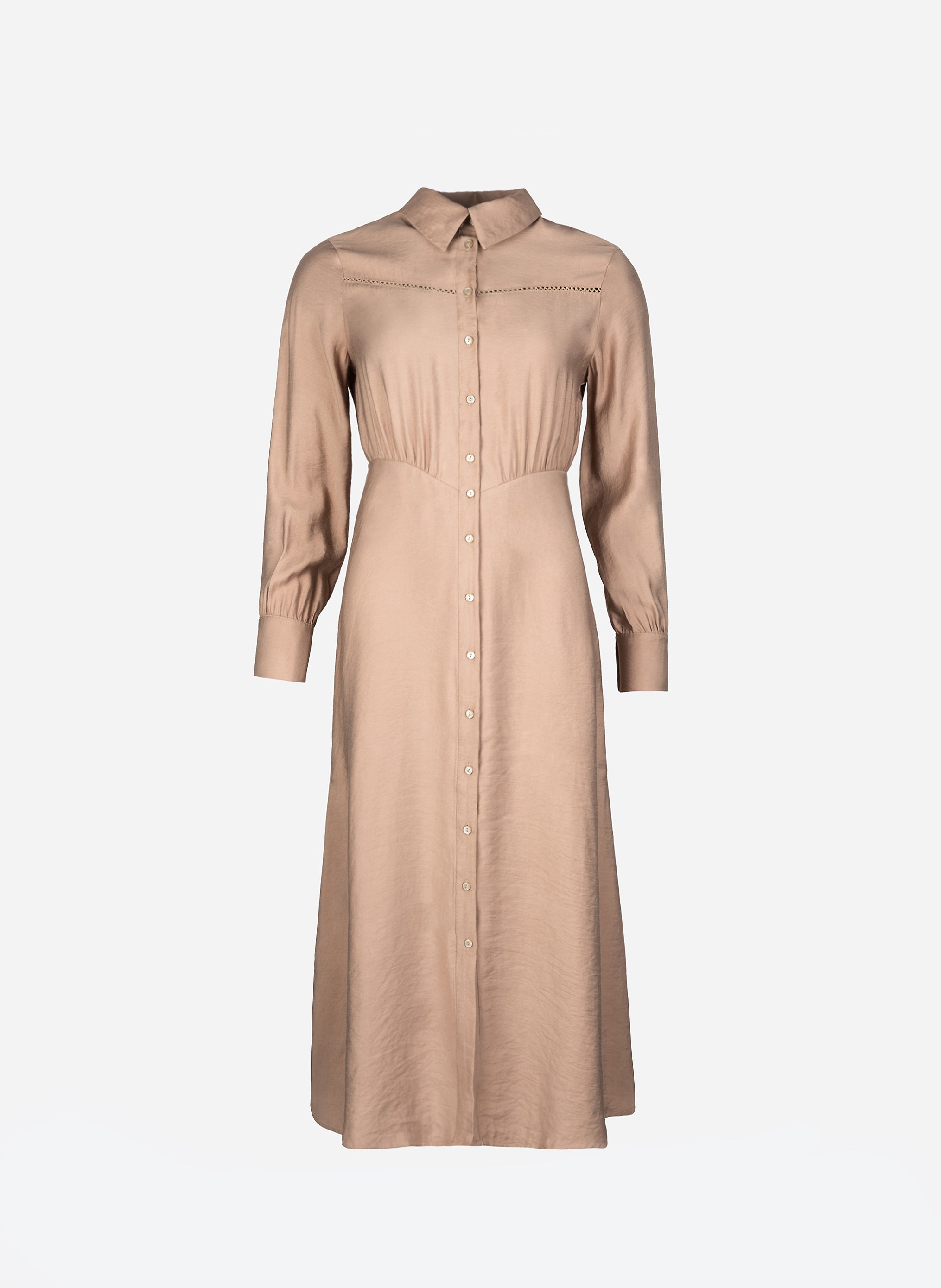 LONG DRESS MARBARA hazelnut