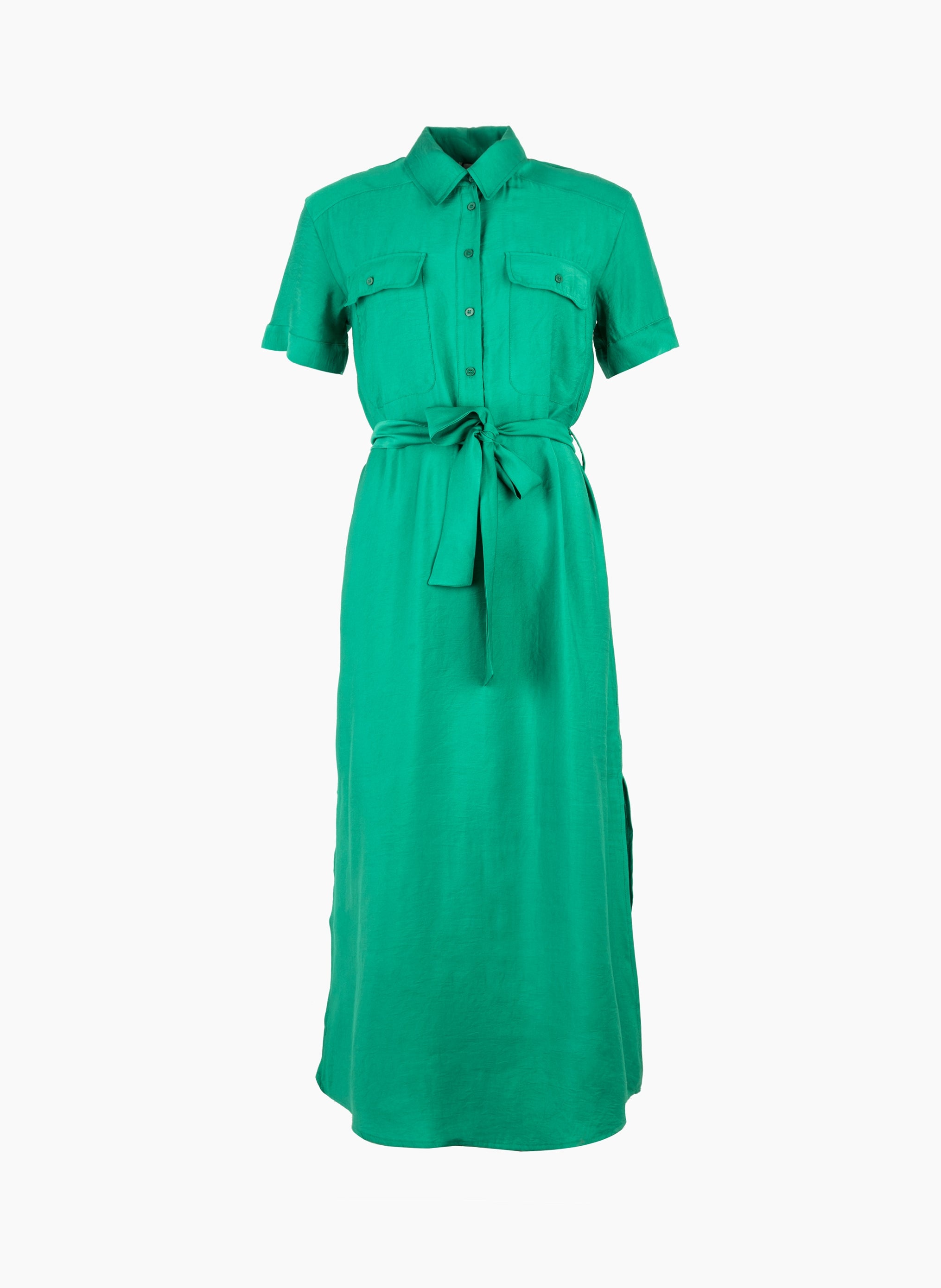 ROBE MIDI MILIE vert