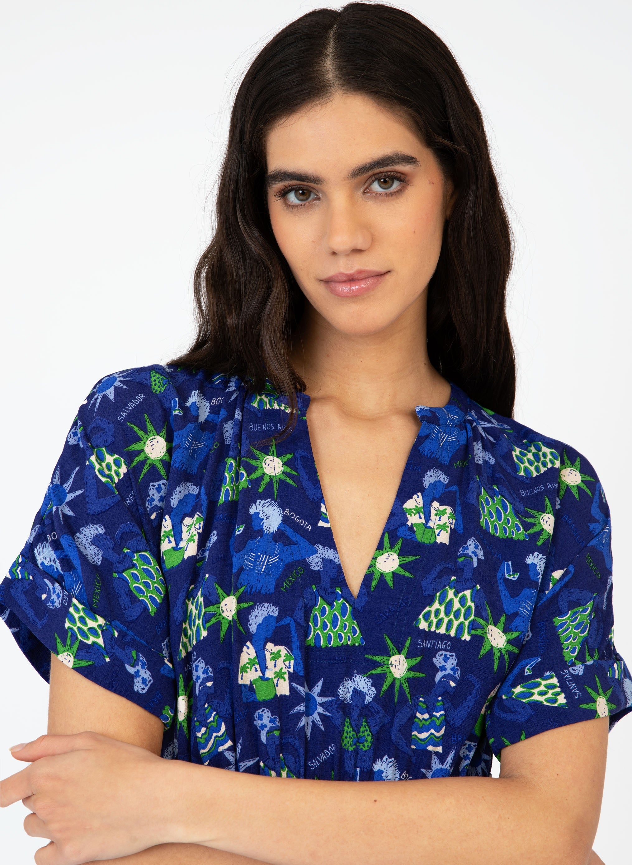 MOTY MIDI DRESS floria roi