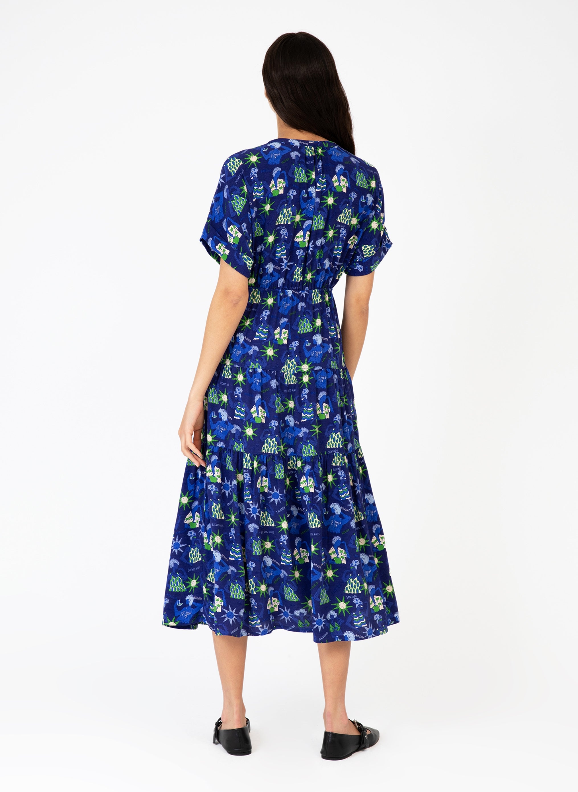 MOTY MIDI DRESS floria roi