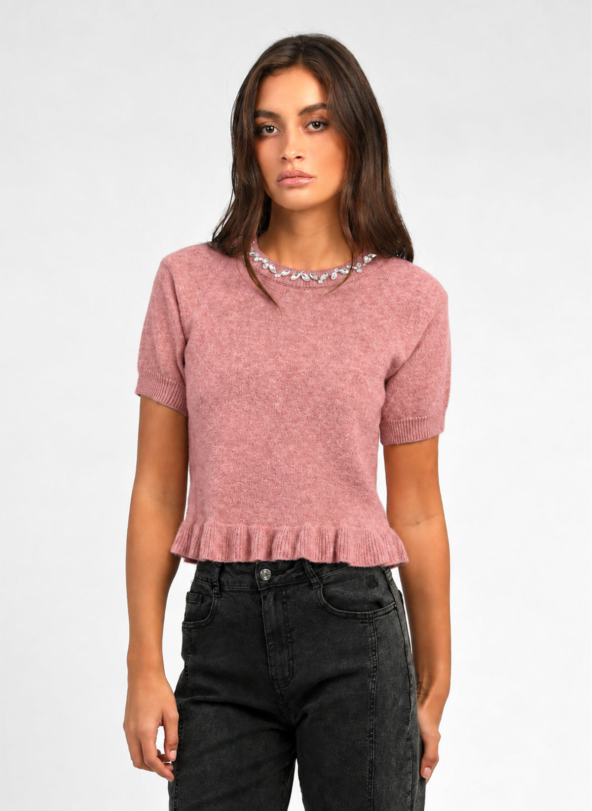PULL NESTORINE rose