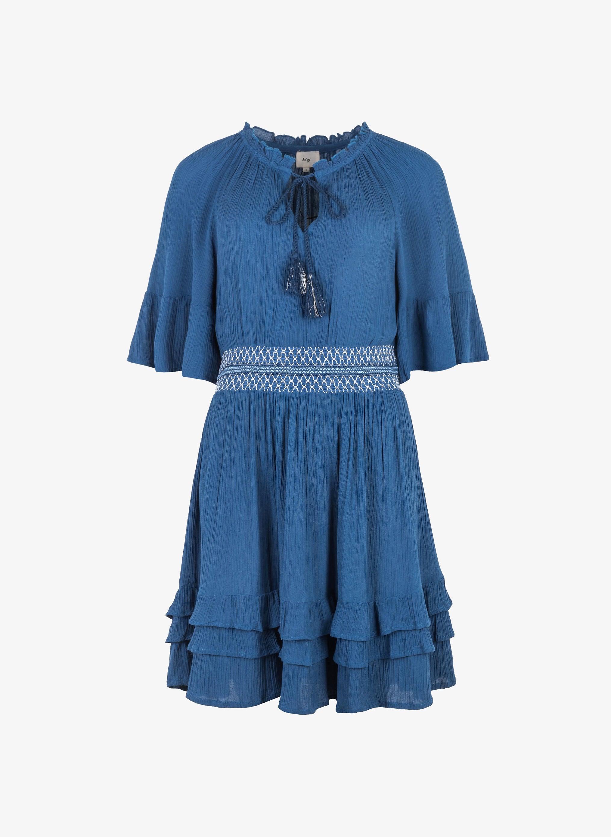 ROBE COURTE OBASTY indigo
