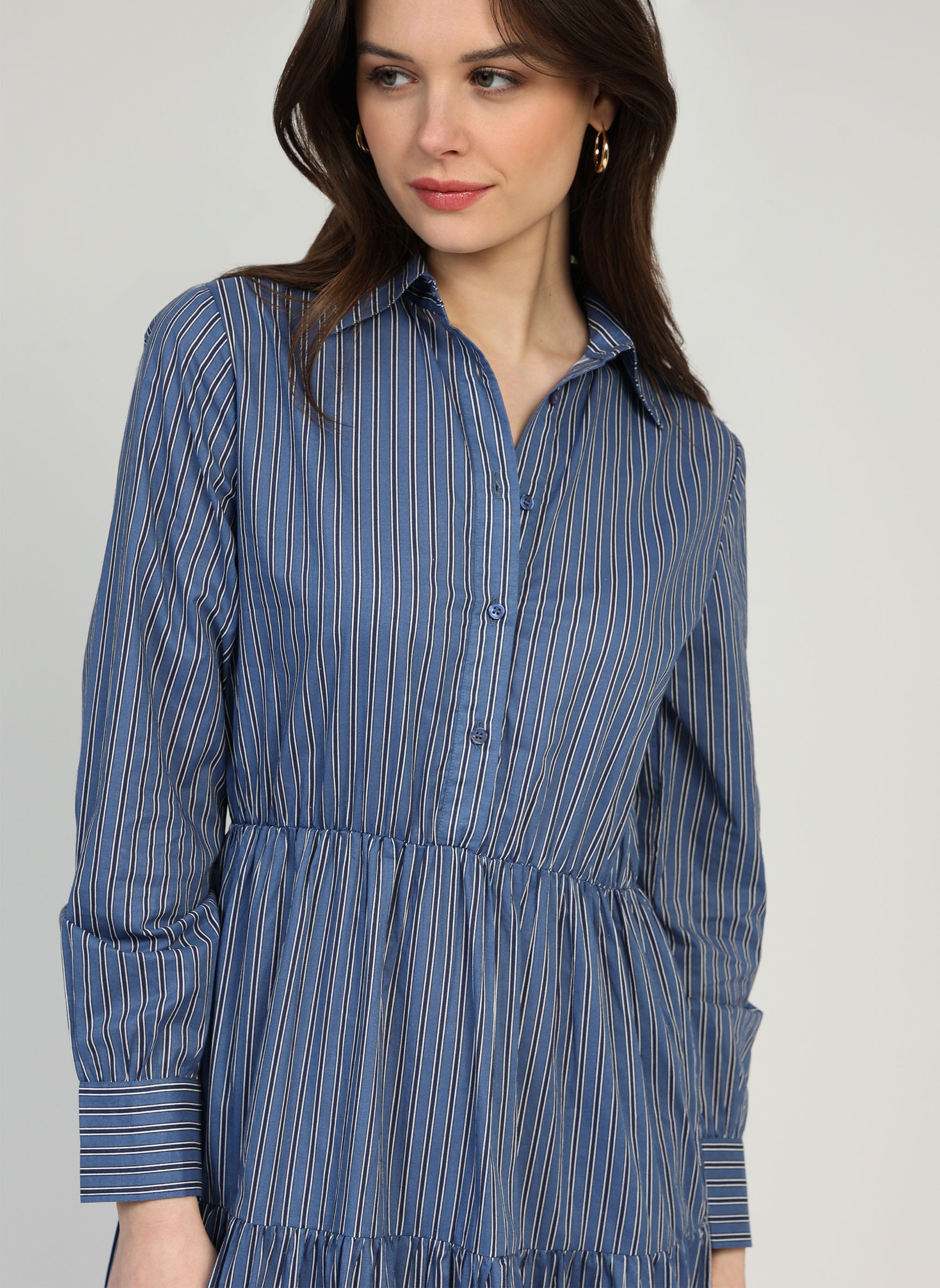 LONG DRESS OCHARME blois indigo