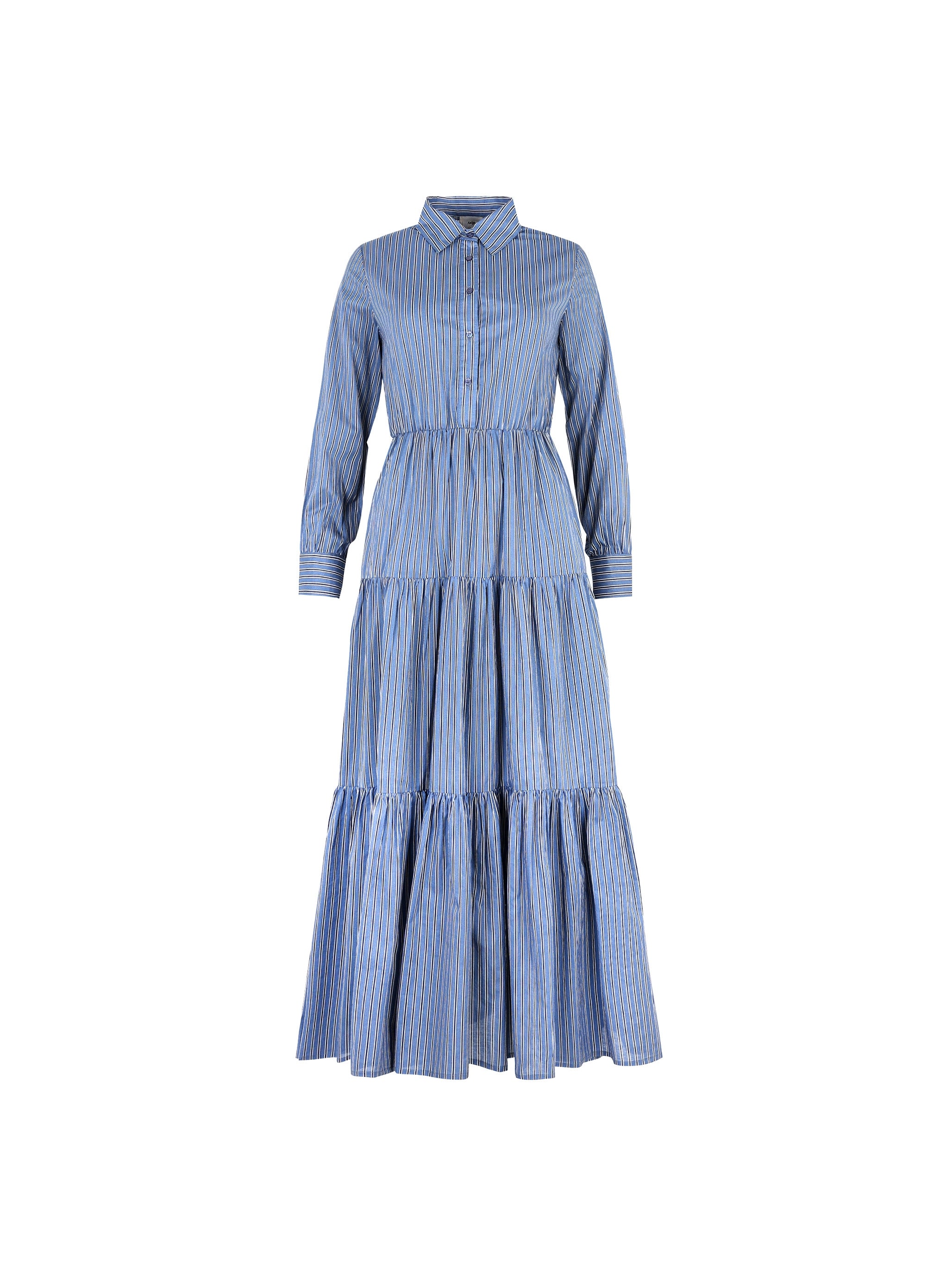 LONG DRESS OCHARME blois indigo