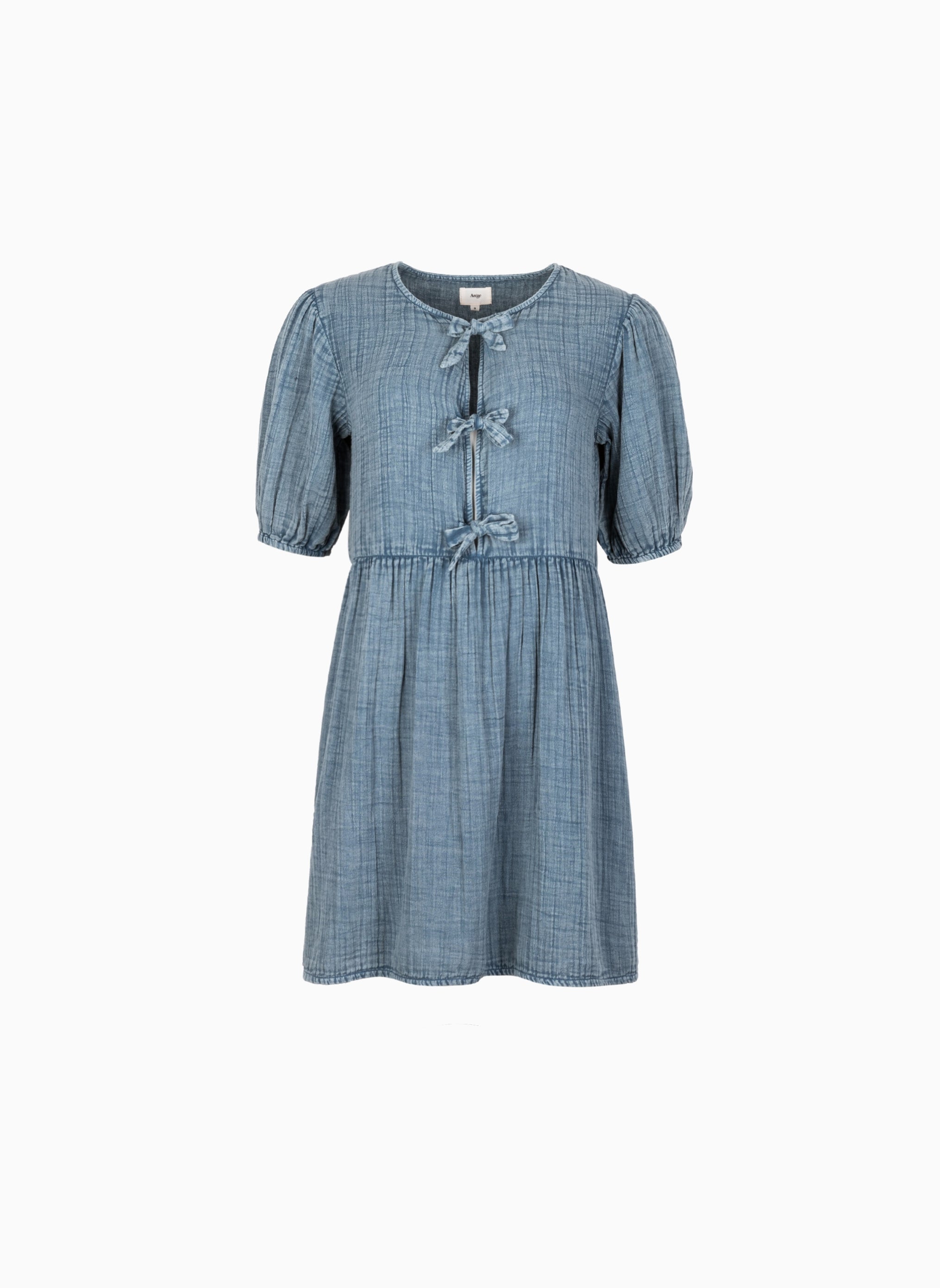 OLEONIA SHORT DRESS slate grey