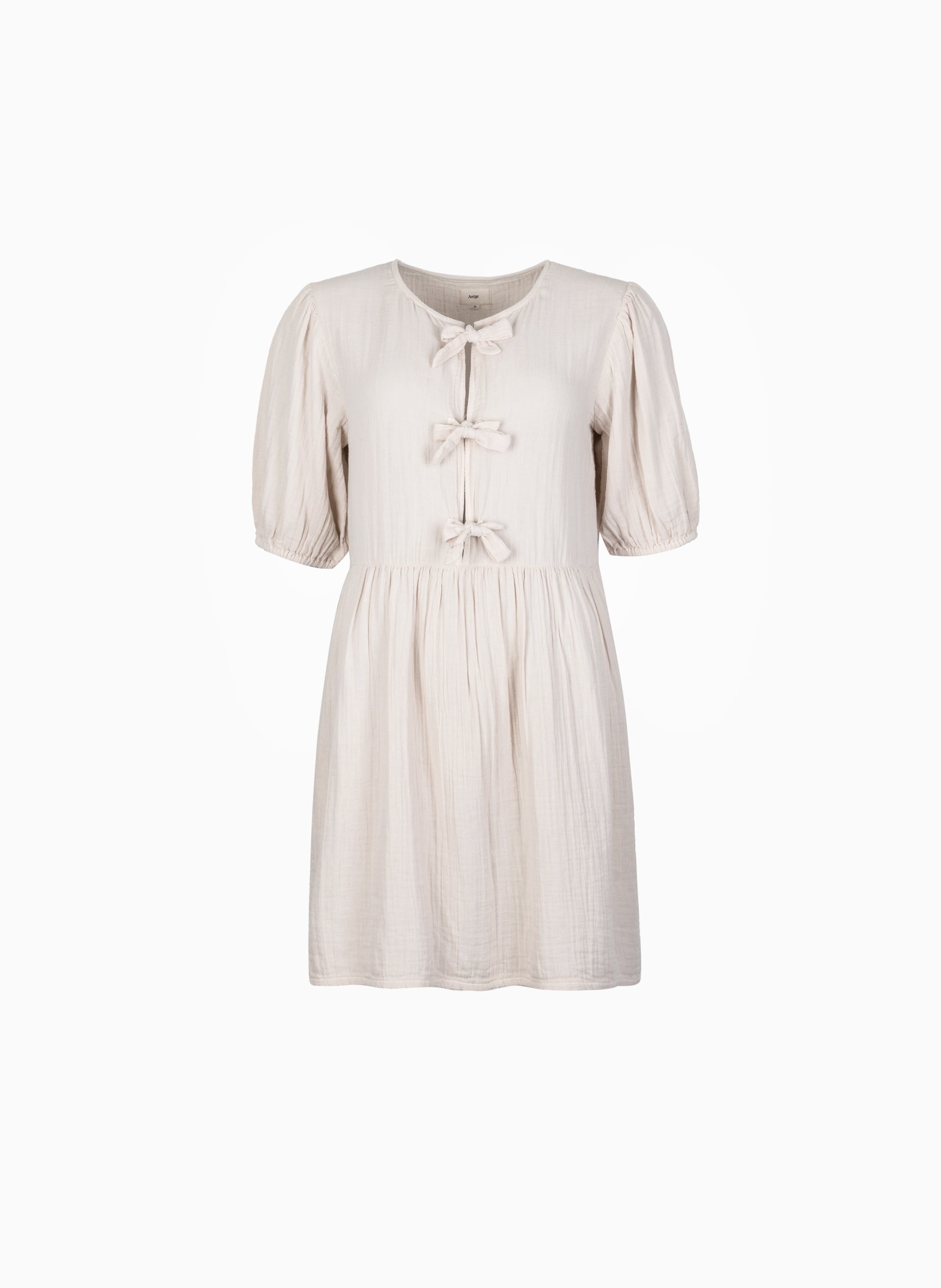 OLEONIA vanilla SHORT DRESS