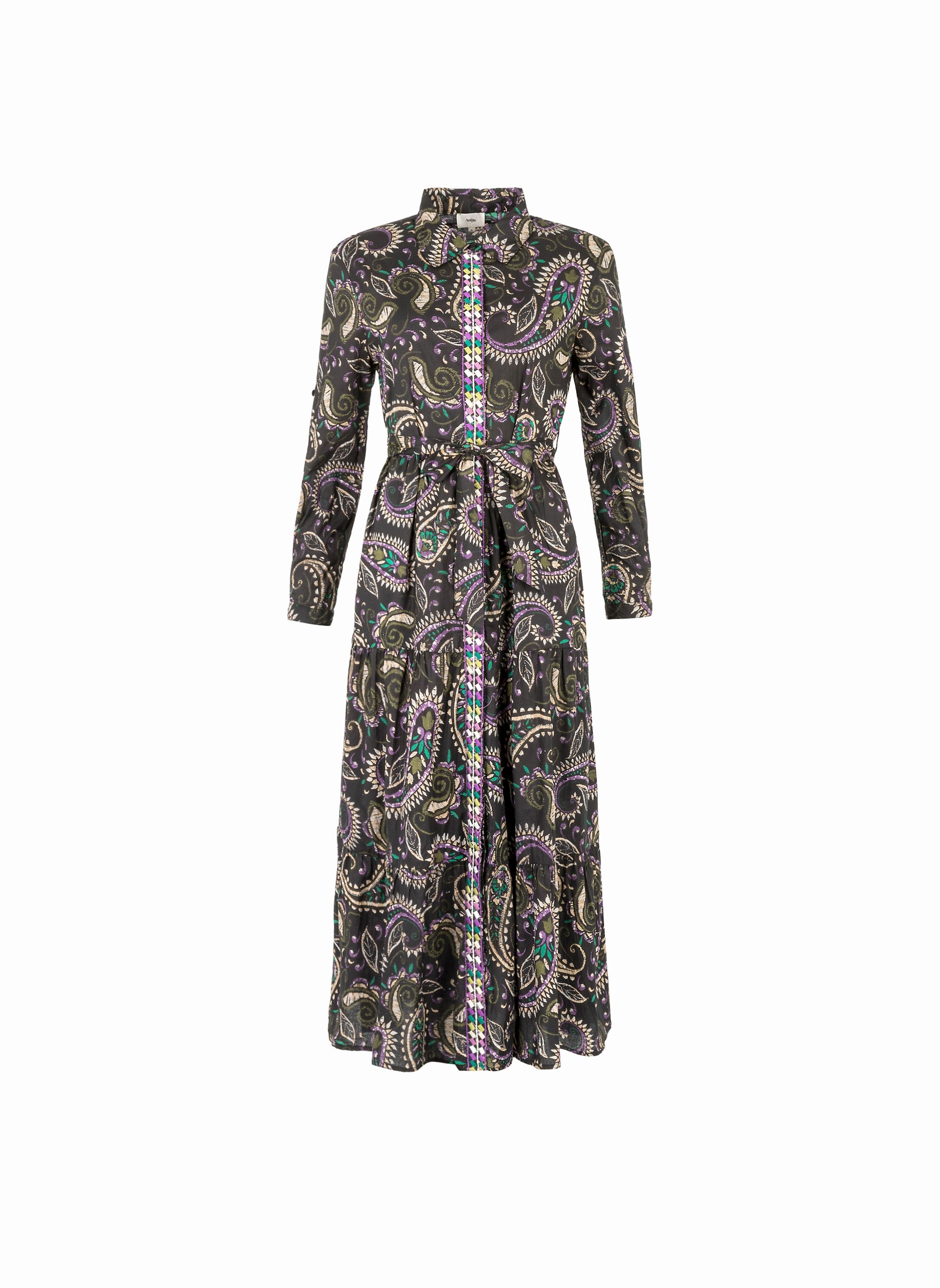 OLINTO LONG DRESS abigael black