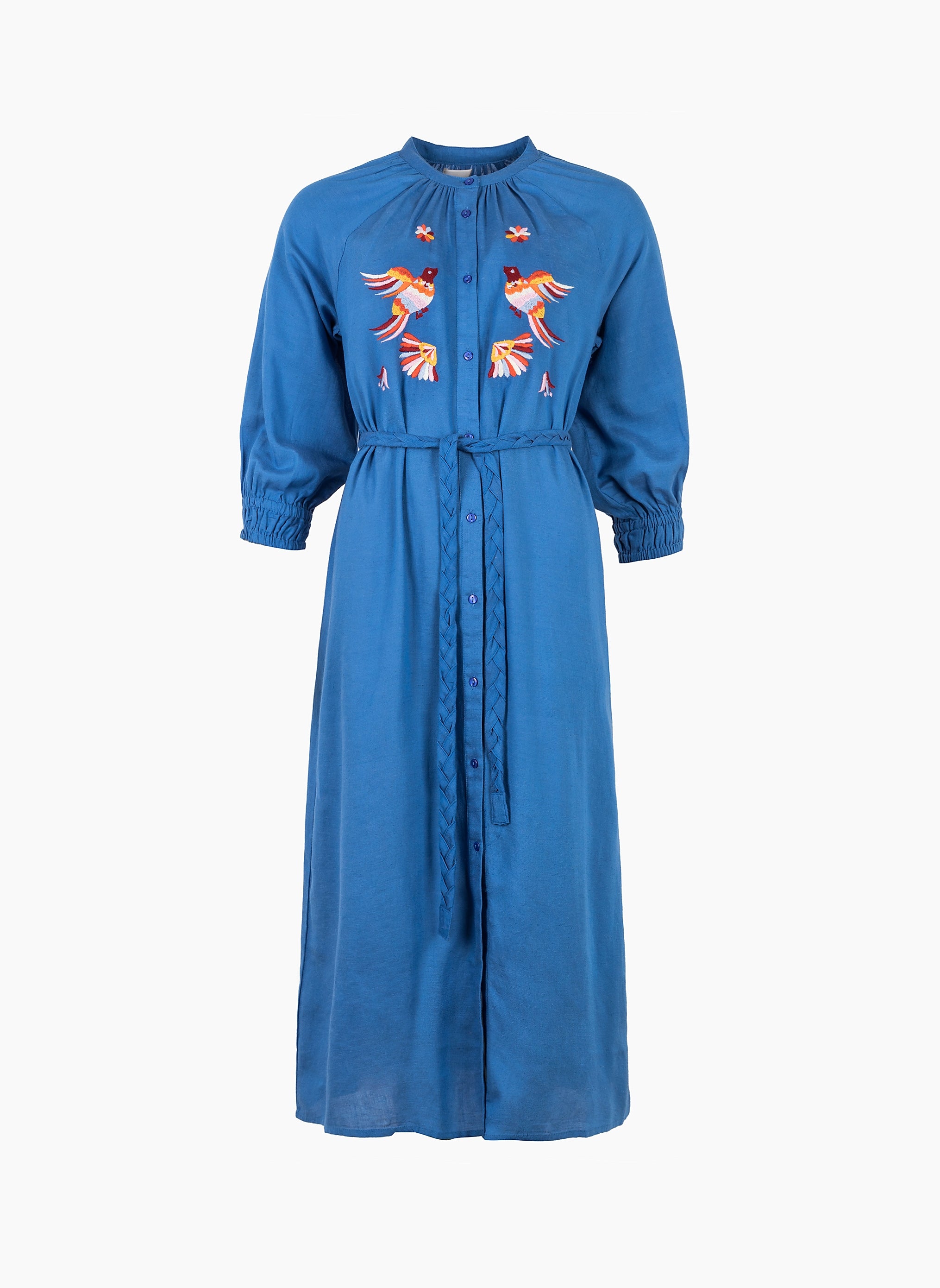 ROBE MIDI ONORIA bleu