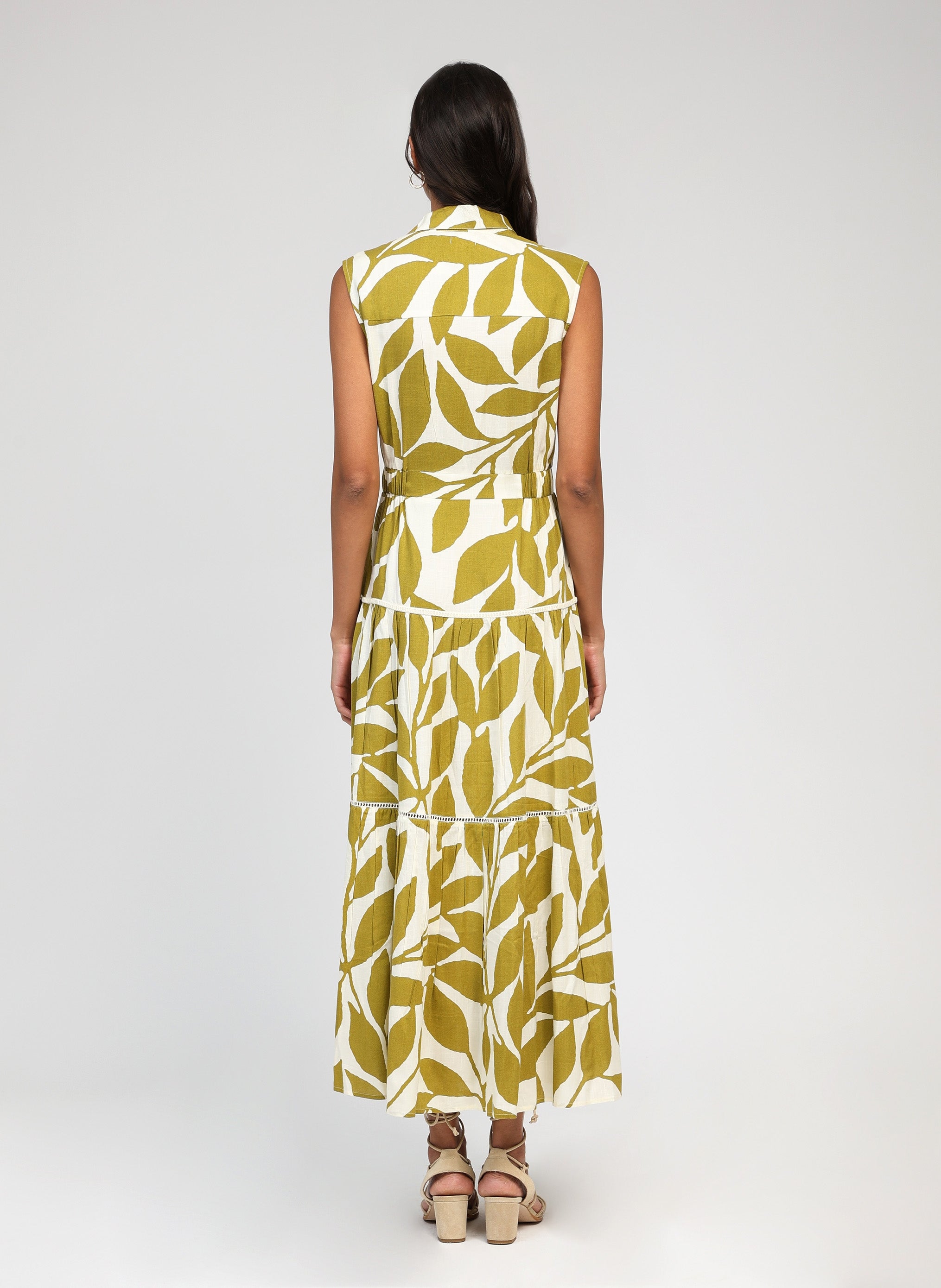 LONG DRESS OPAVIA liam olive