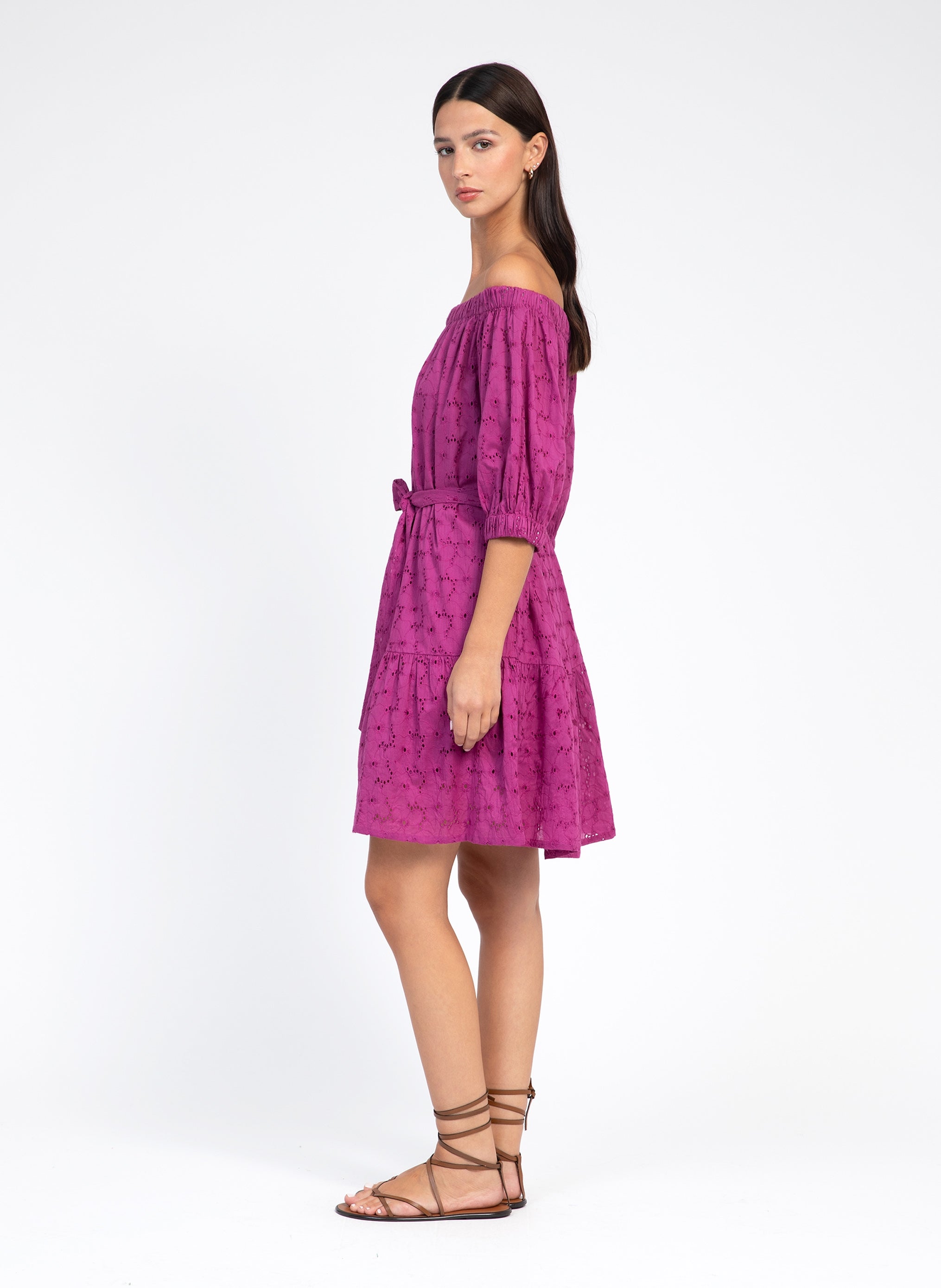 ROBE COURTE OVIANY violine