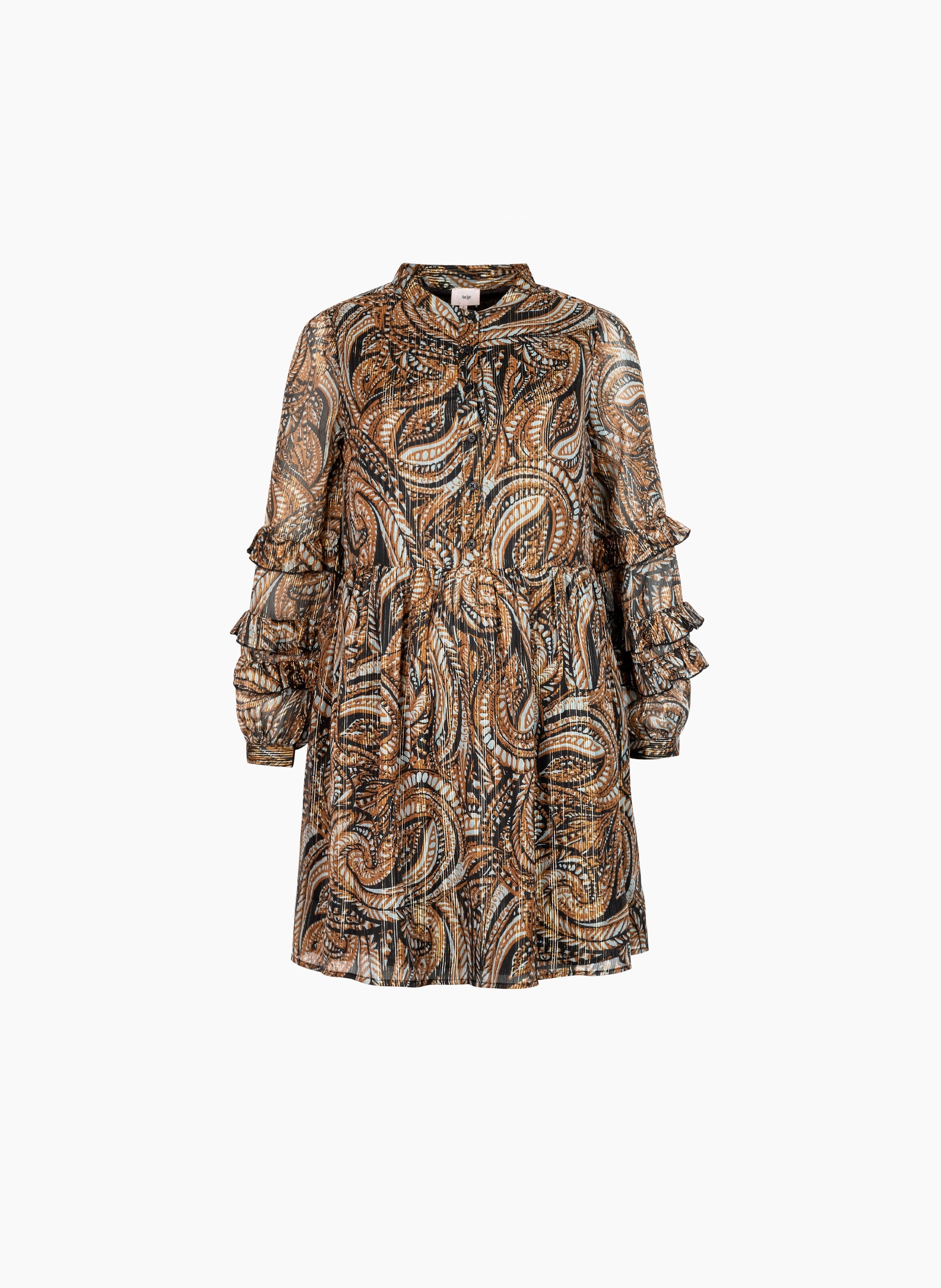 ROBE COURTE OVOLA palandri caramel