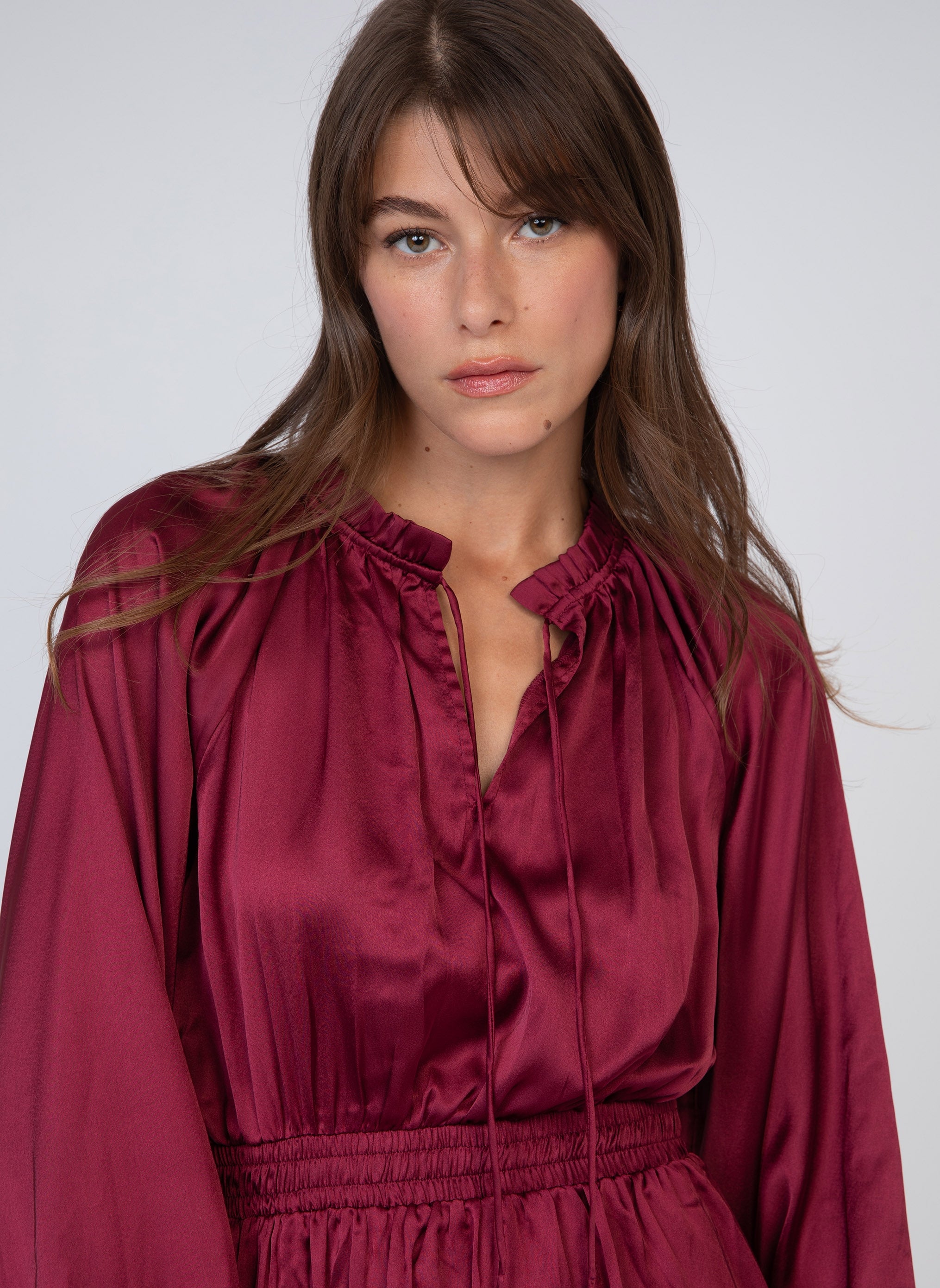 OXENCE LONG DRESS malaga