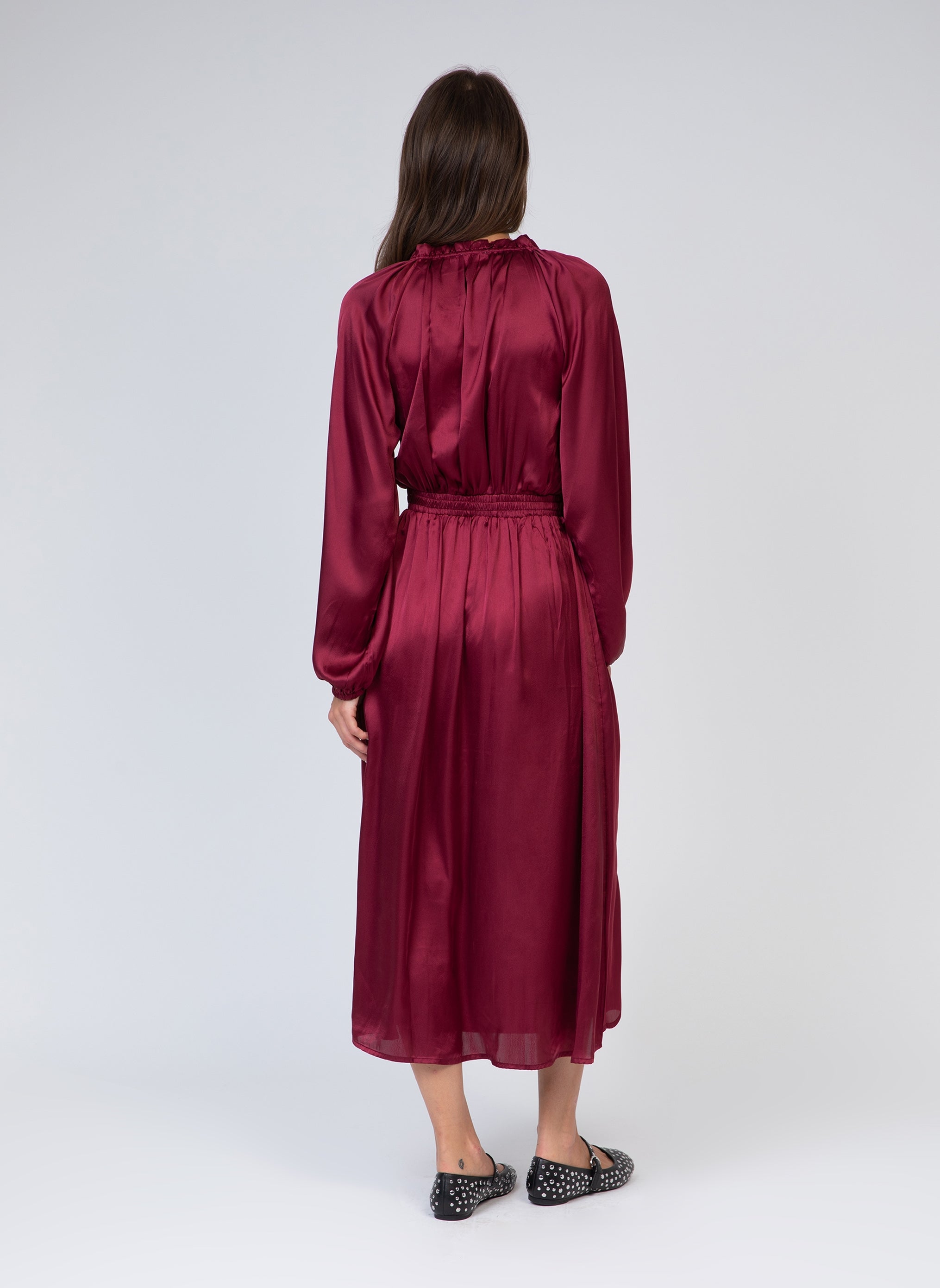 OXENCE LONG DRESS malaga