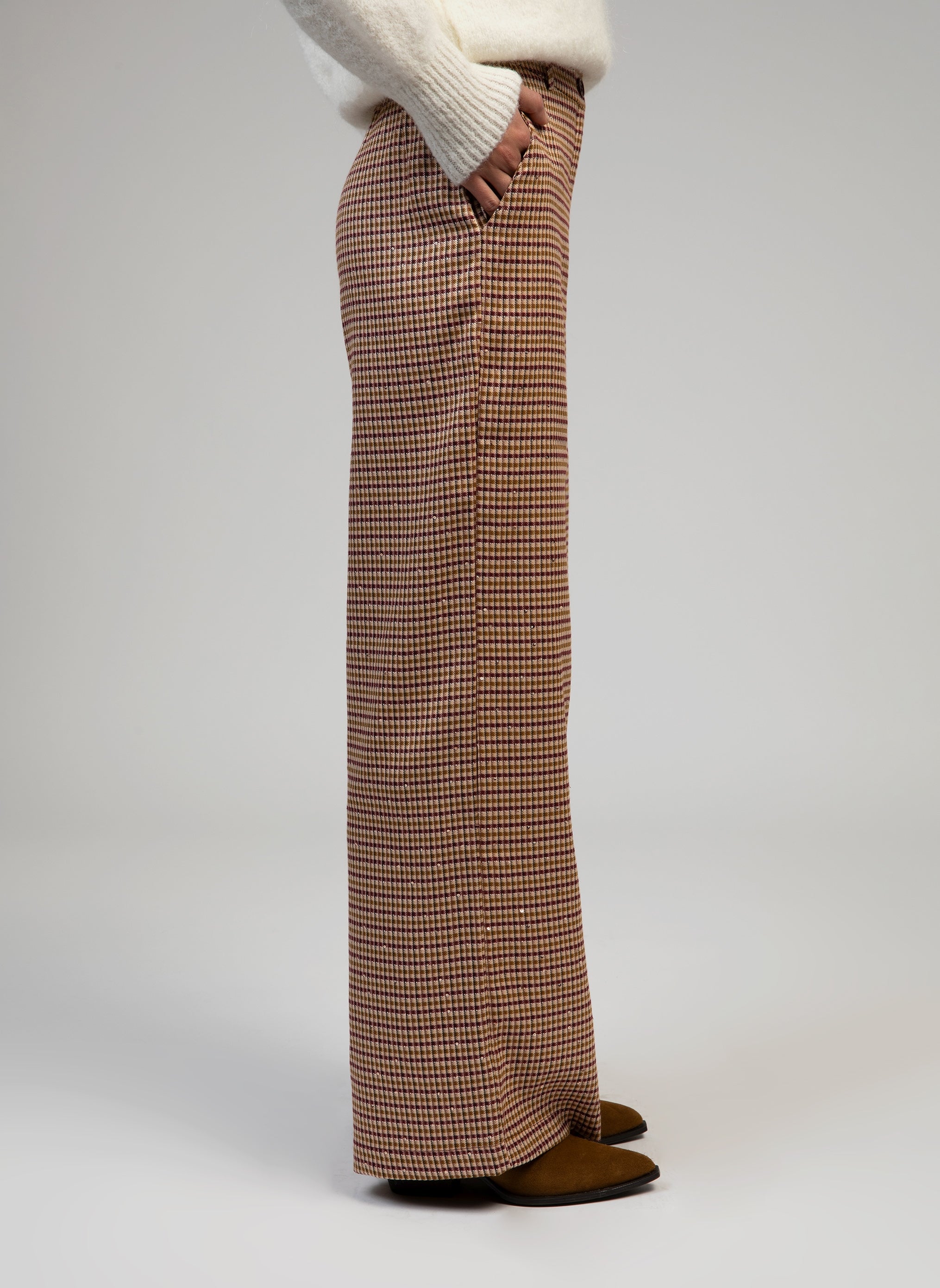 PADRY PANTALON burgundy