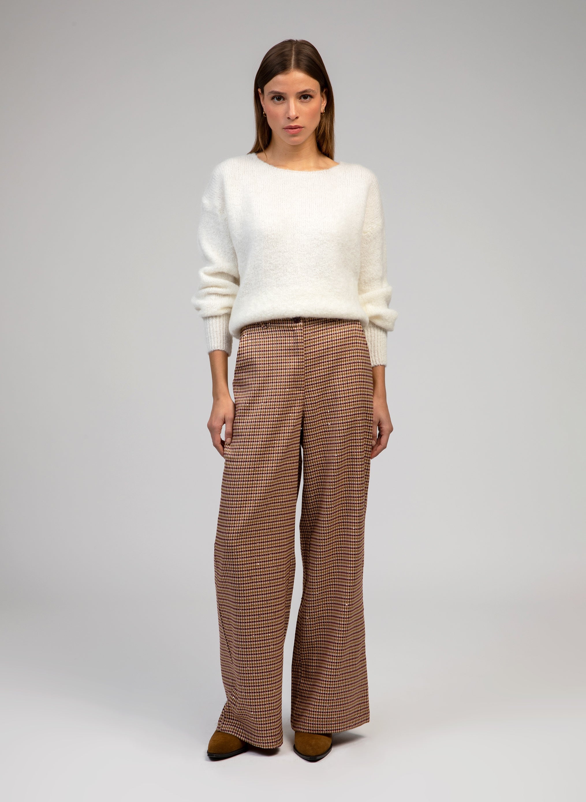 PADRY PANTALON burgundy