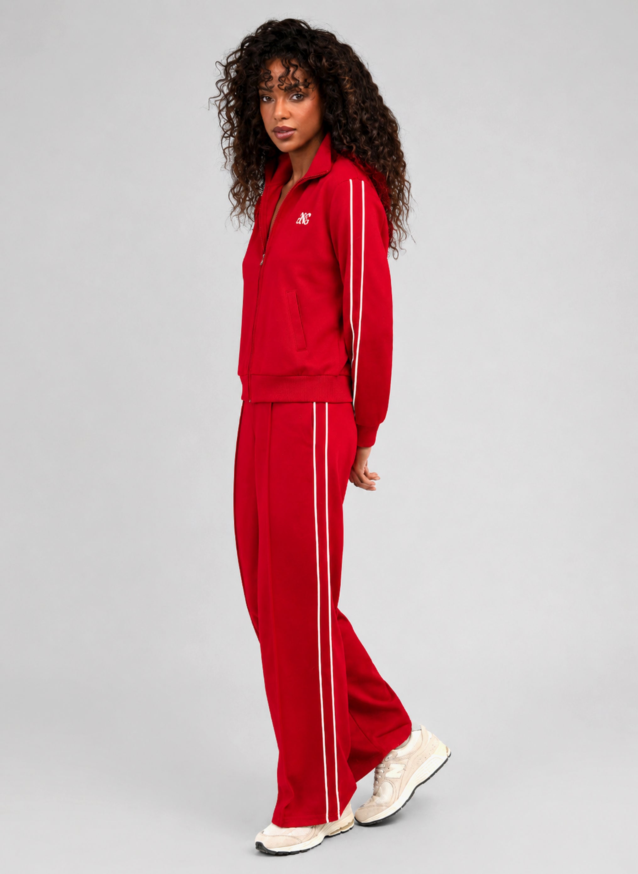 PANTALON PATRIVA rouge