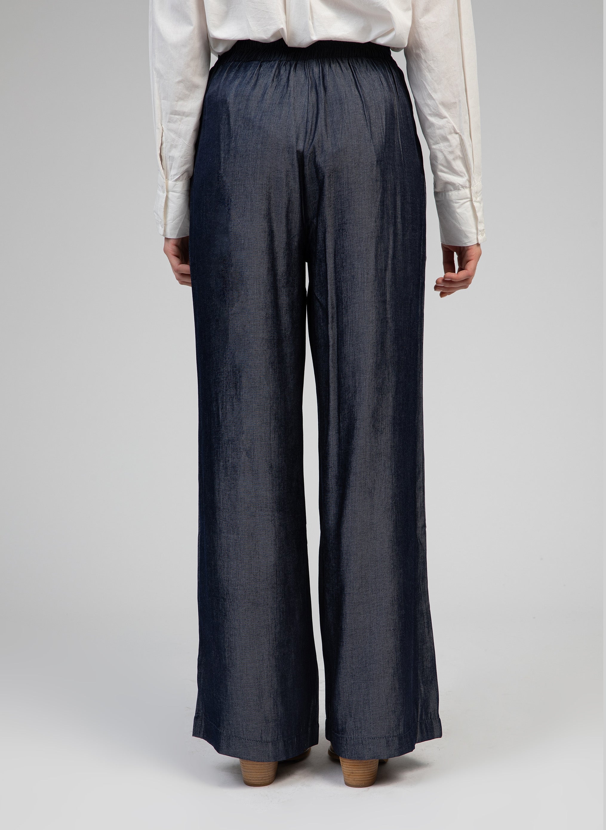 PANTALON PEPITA indigo