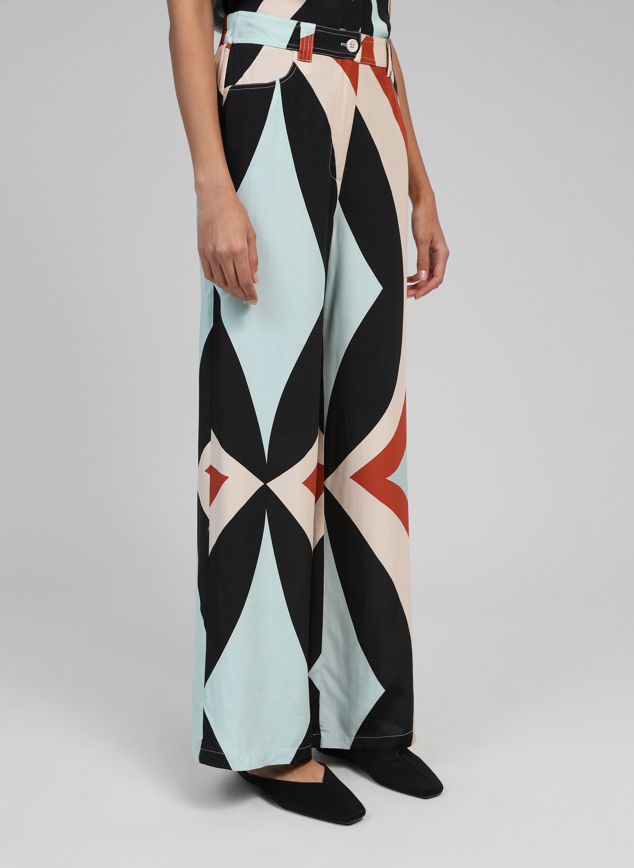 PANTALON PHOEBEE liapa bleu