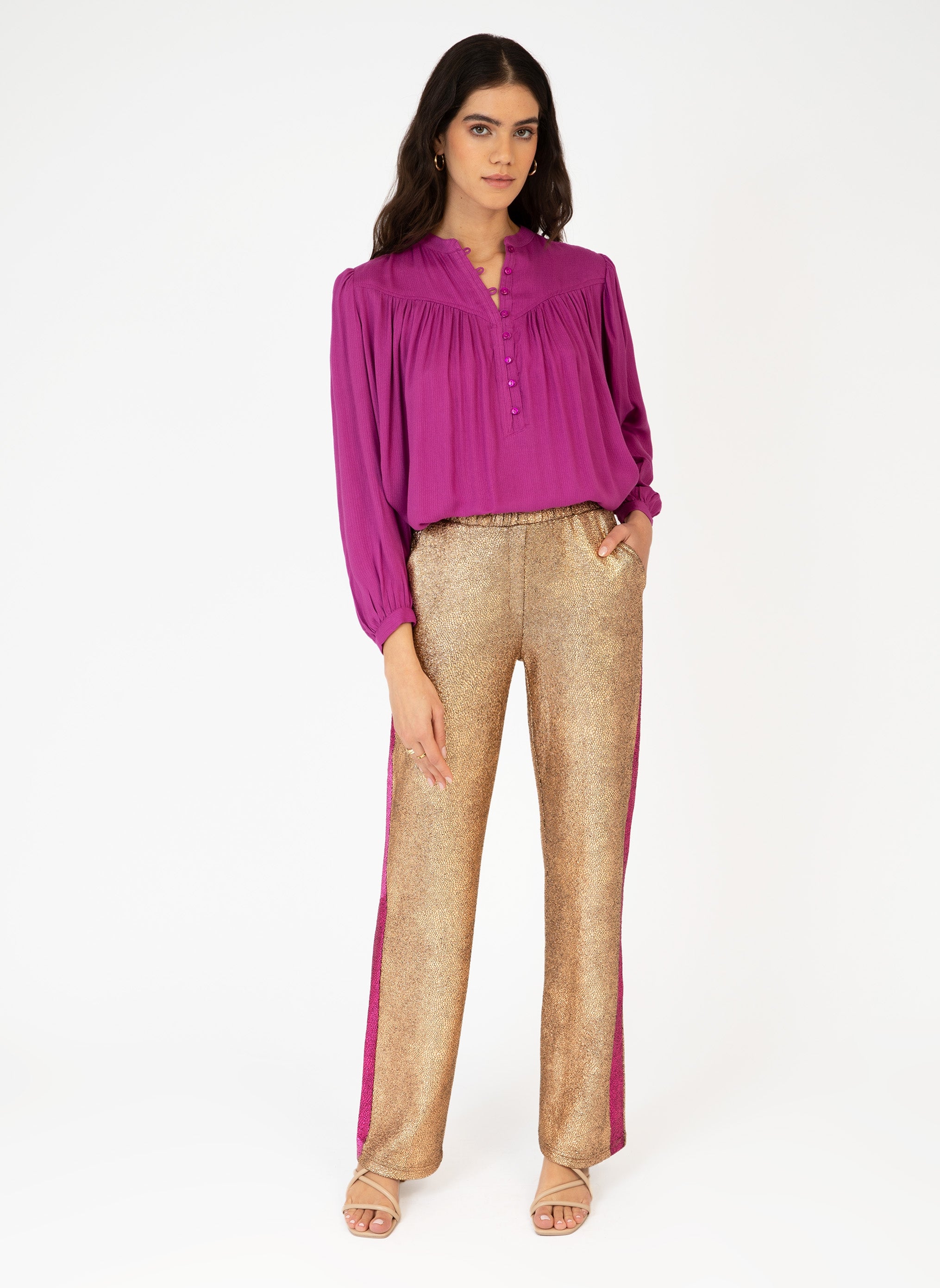 PIEROLY copper PANTALON