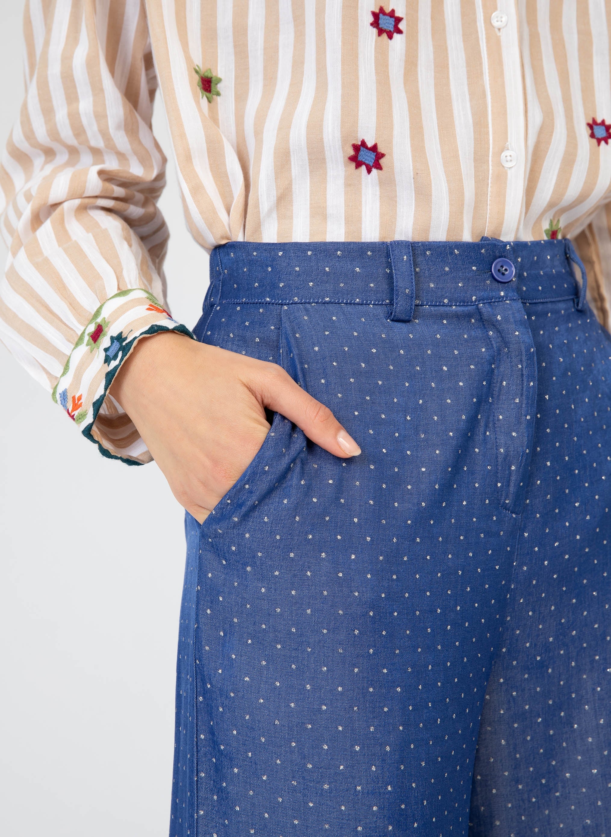 PANTALON PITA indigo