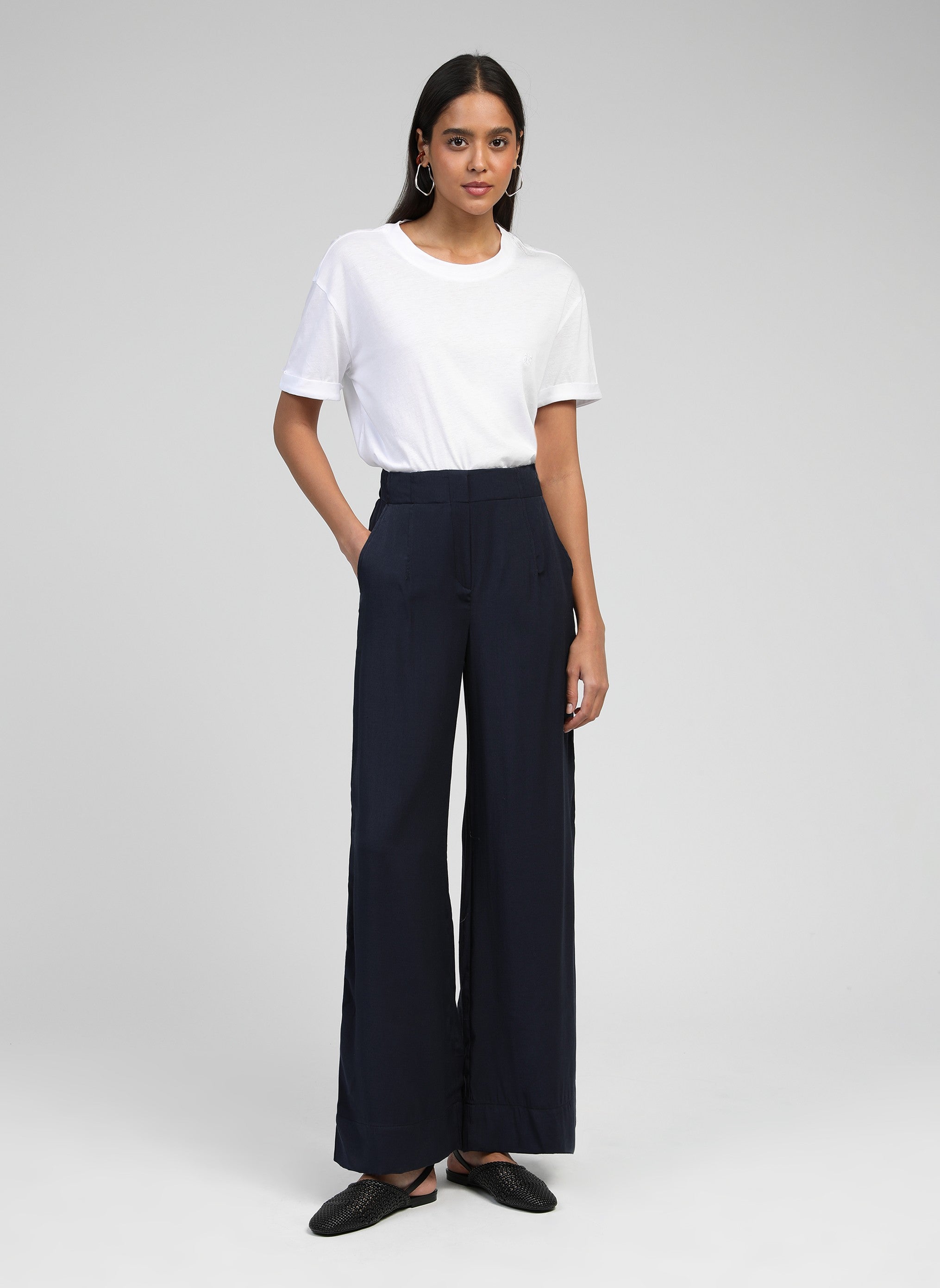 PANTALON PRUNELLA navy