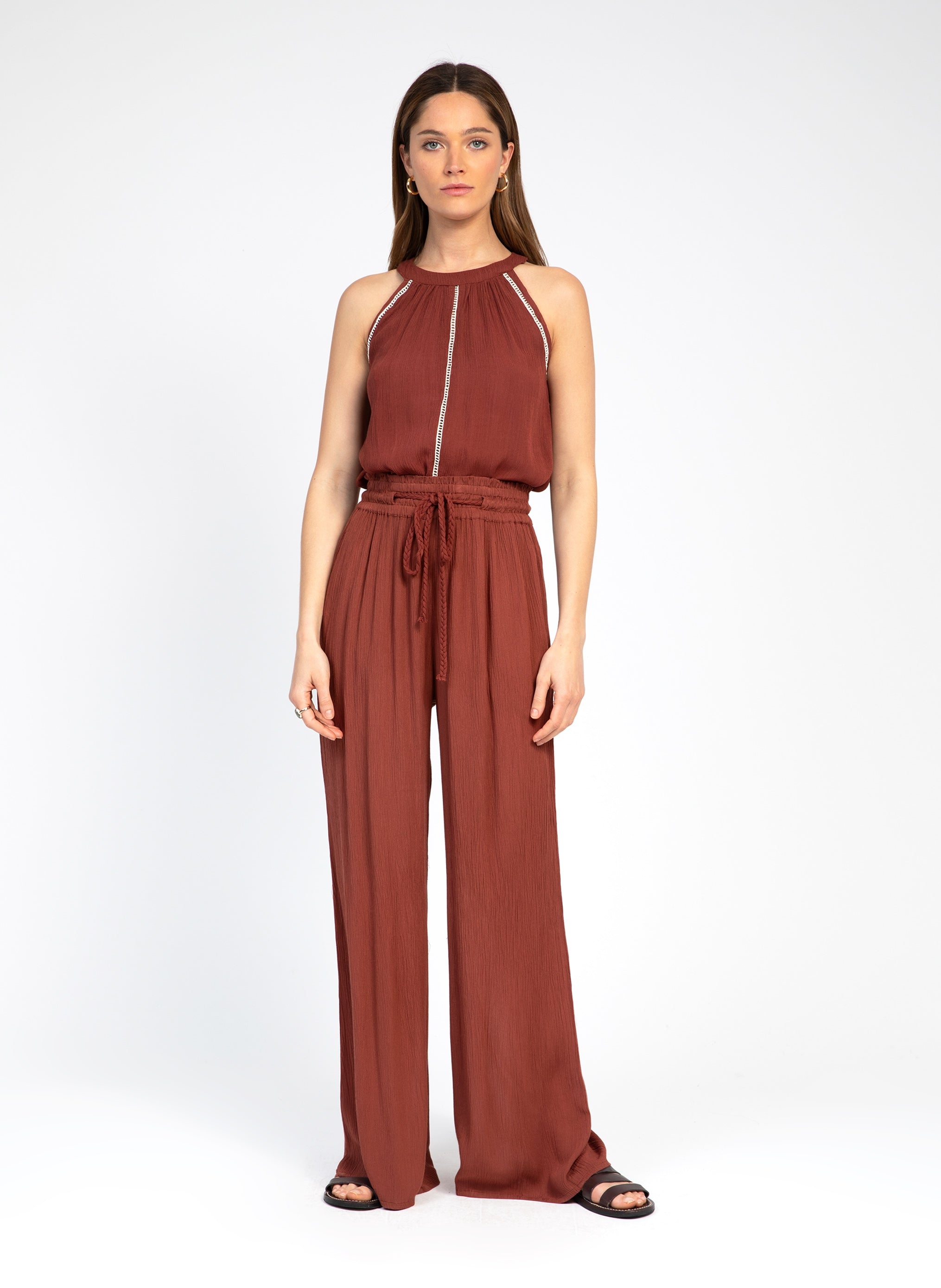 RALPHY copper PANTALON