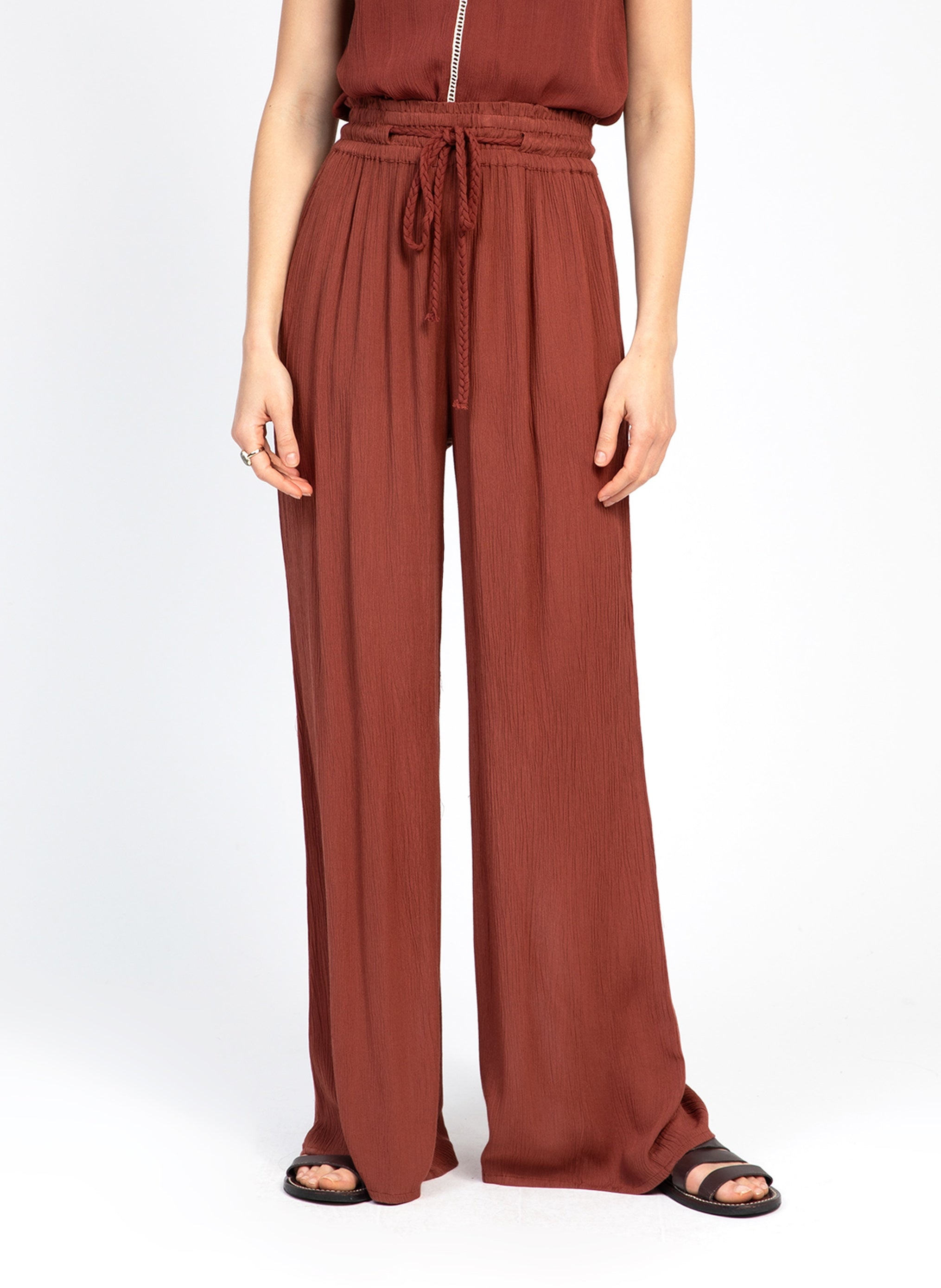 RALPHY copper PANTALON