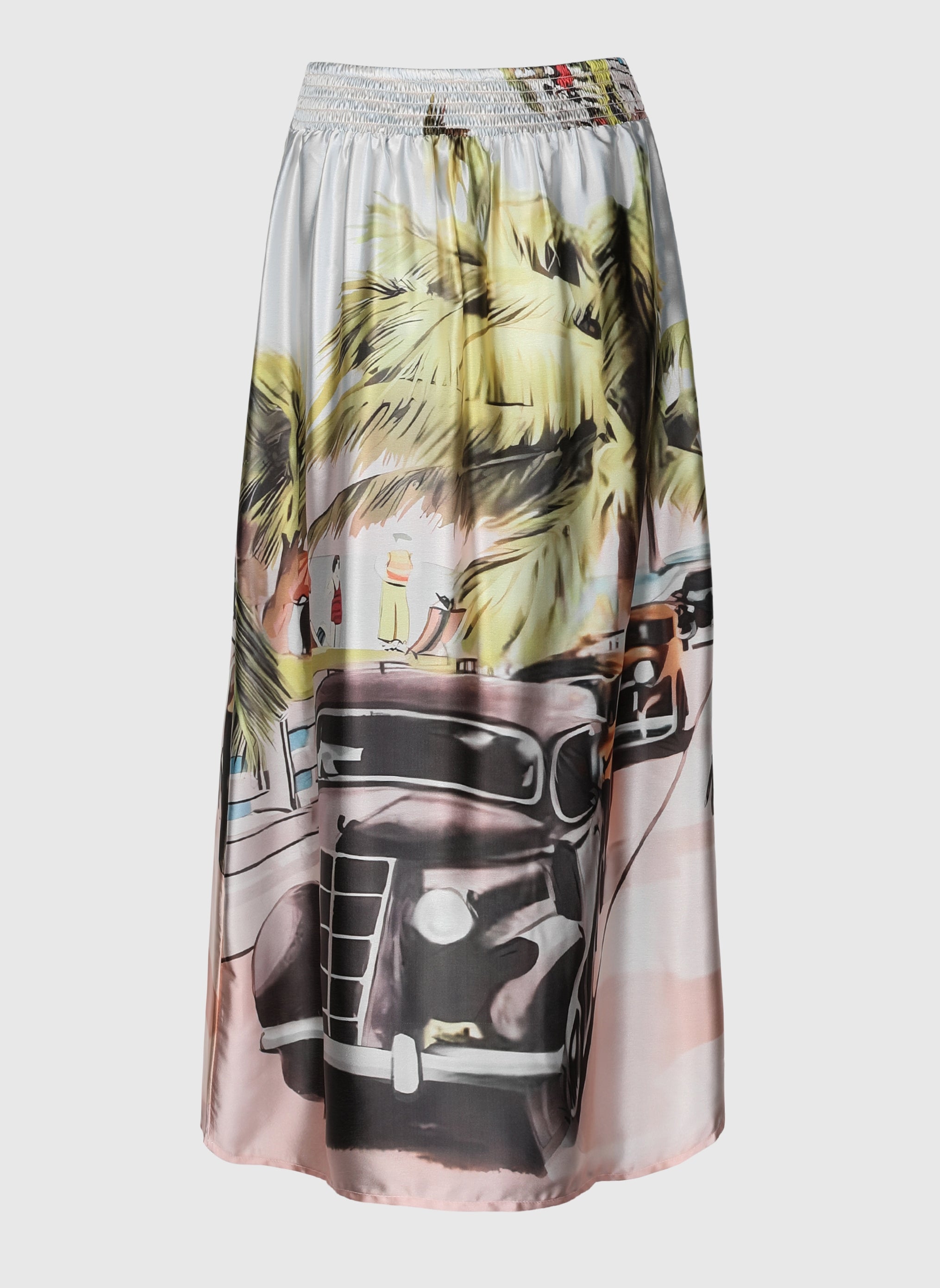 MIDI SKIRT RINALA florida anis