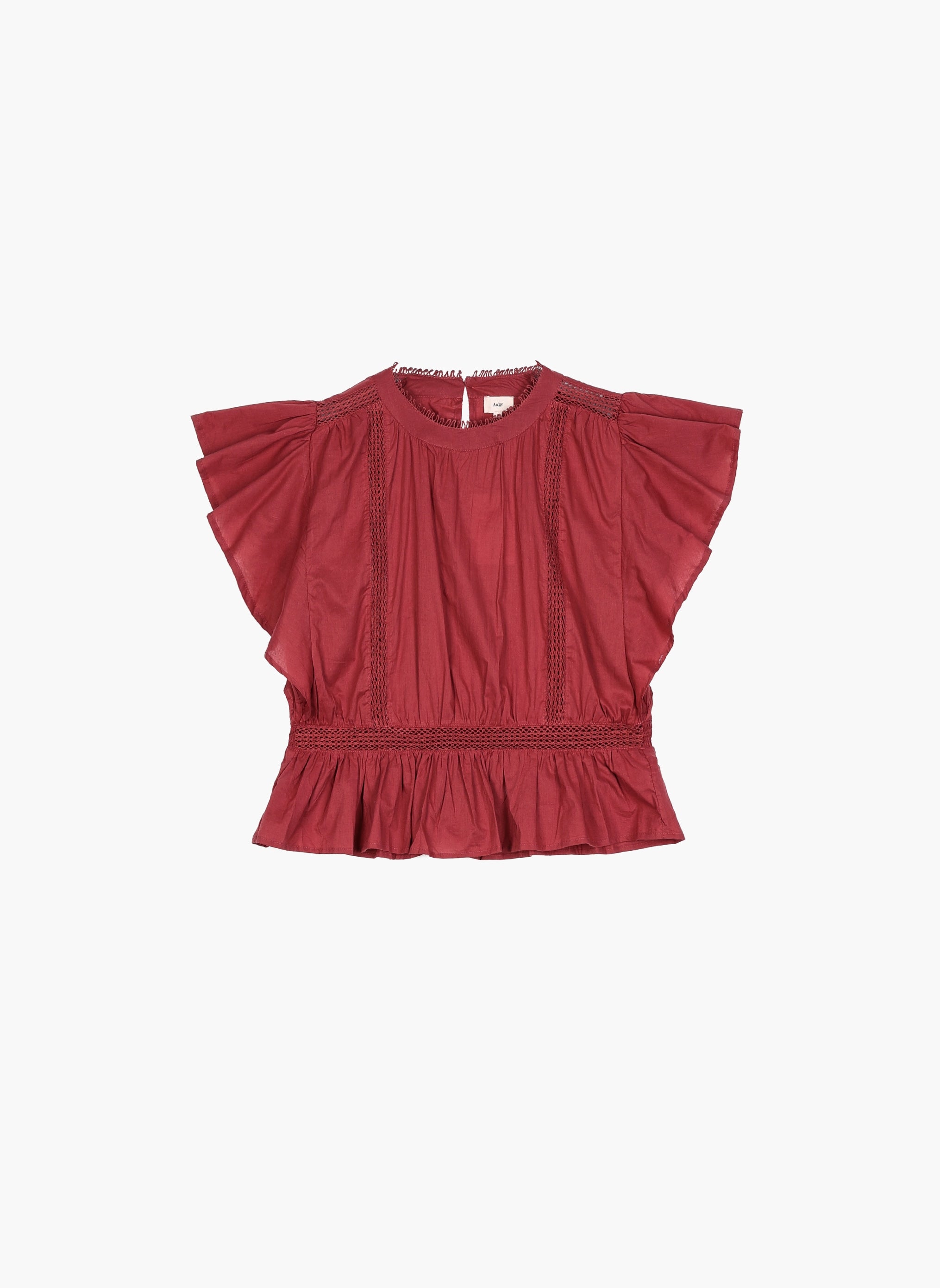 SALEK BLOUSE cherry