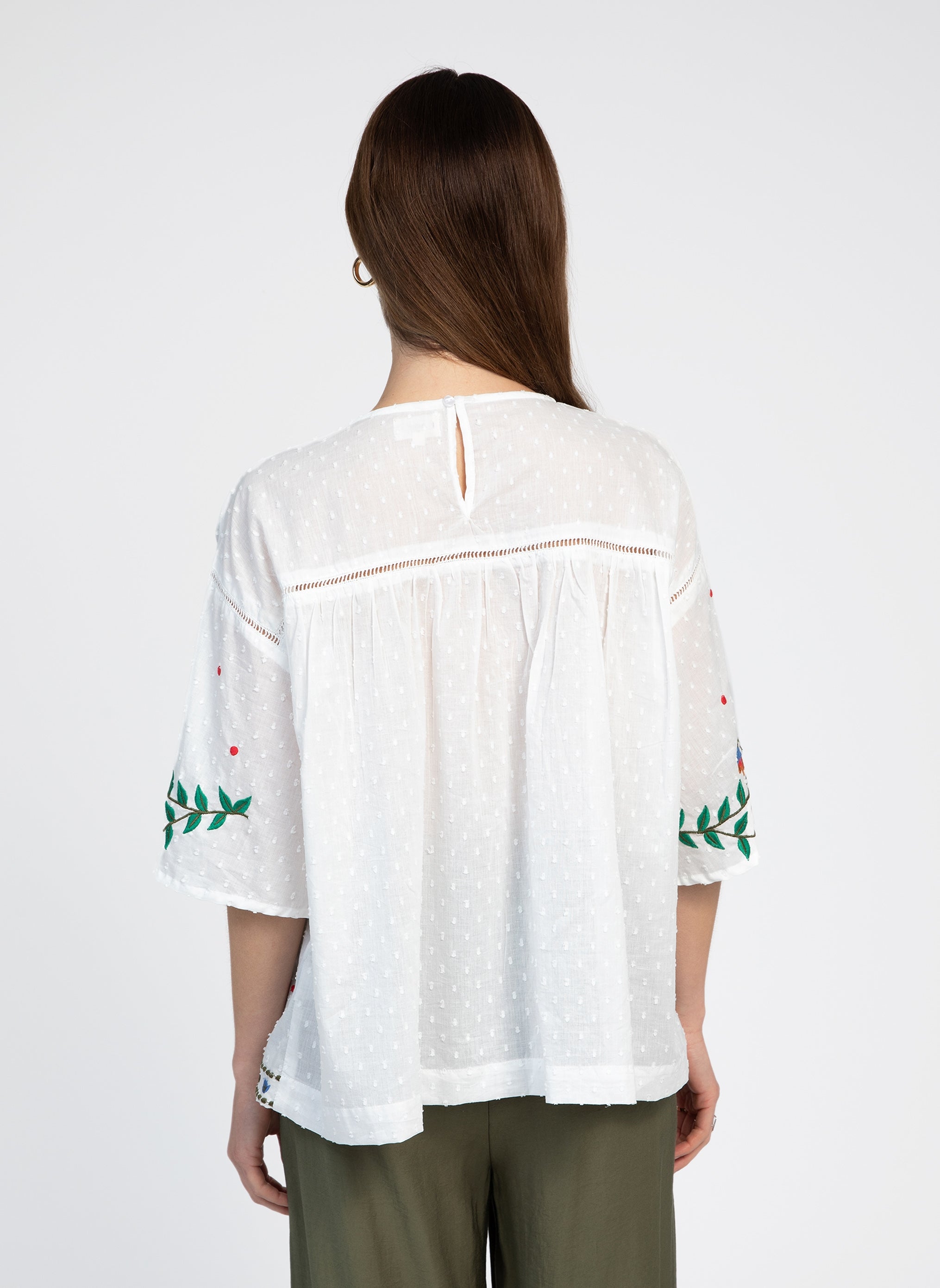 BLOUSE SALIMO blanc