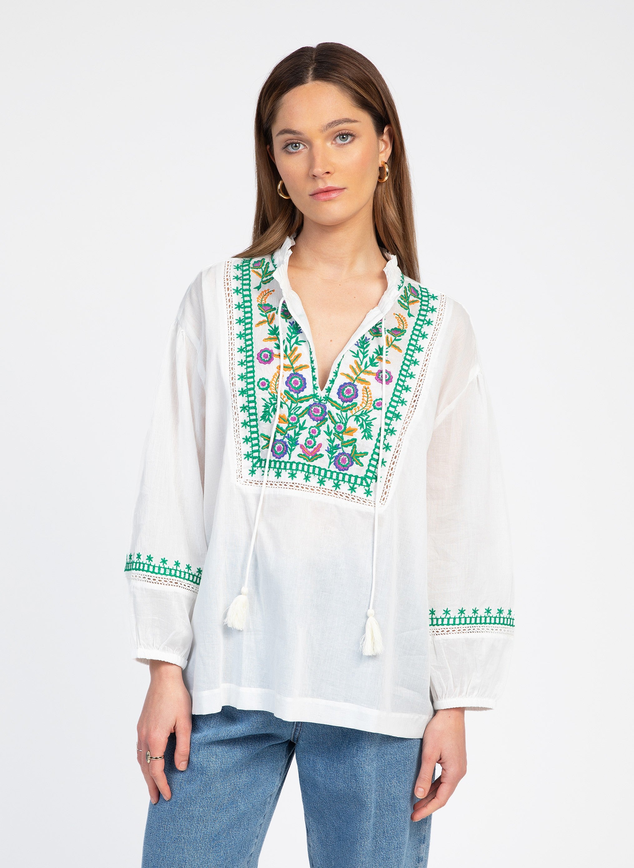 BLOUSE SAMINA blanc