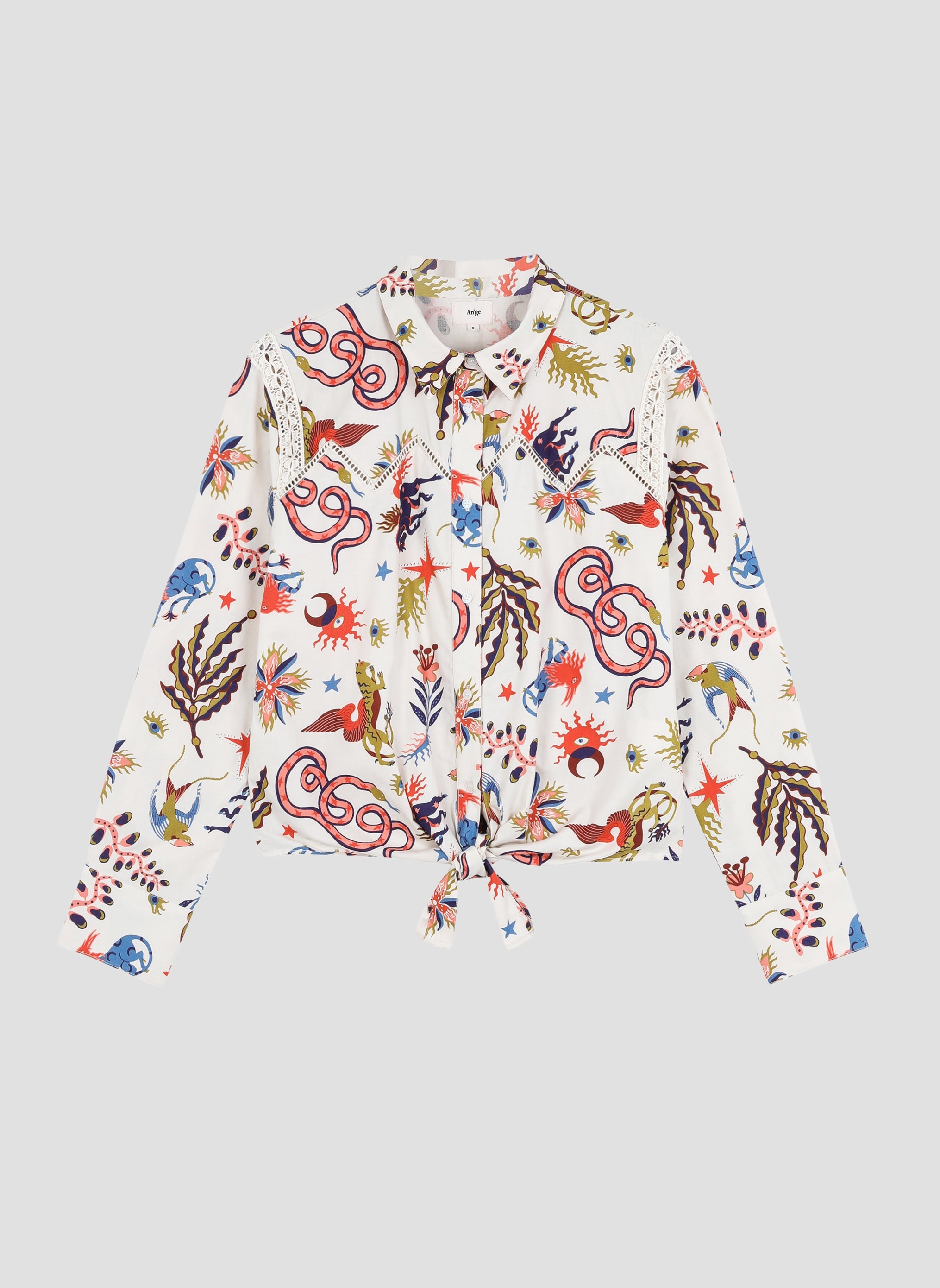 SERVILOU CHEMISE bale ecru